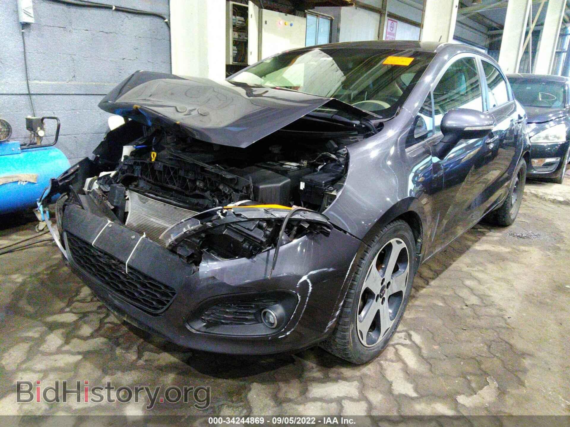 2013 KIA RIO - VIN: 00ADN5A33D6775403 - Фото 2