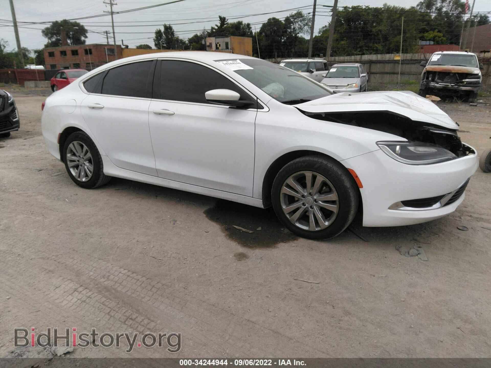 Фотография 1C3CCCAB4GN135988 - CHRYSLER 200 2016