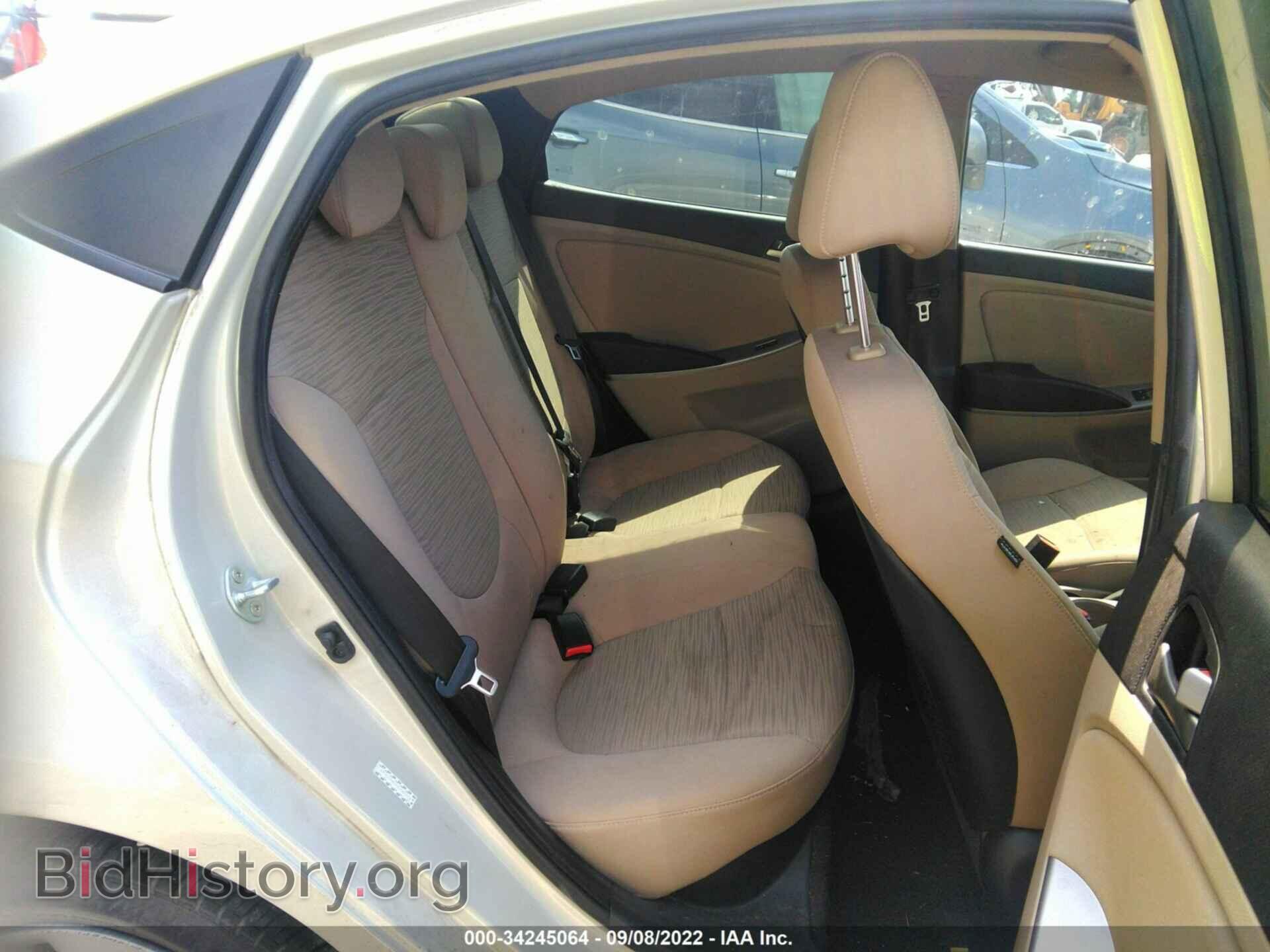 2016 HYUNDAI ACCENT - VIN: KMHCT4AEXGU164473 - Фото 8