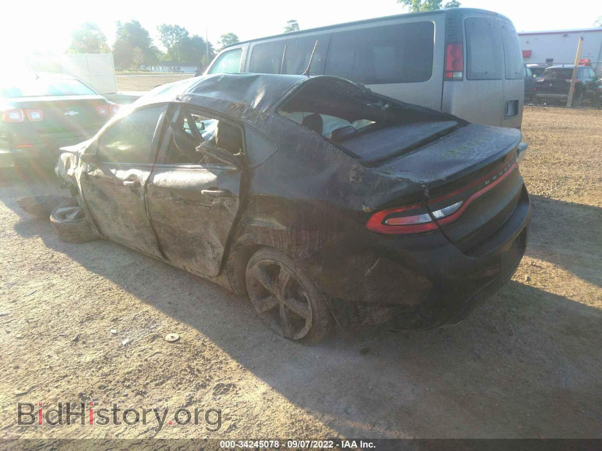2014 DODGE DART - VIN: 1C3CDFEBXED702992 - Фото 3