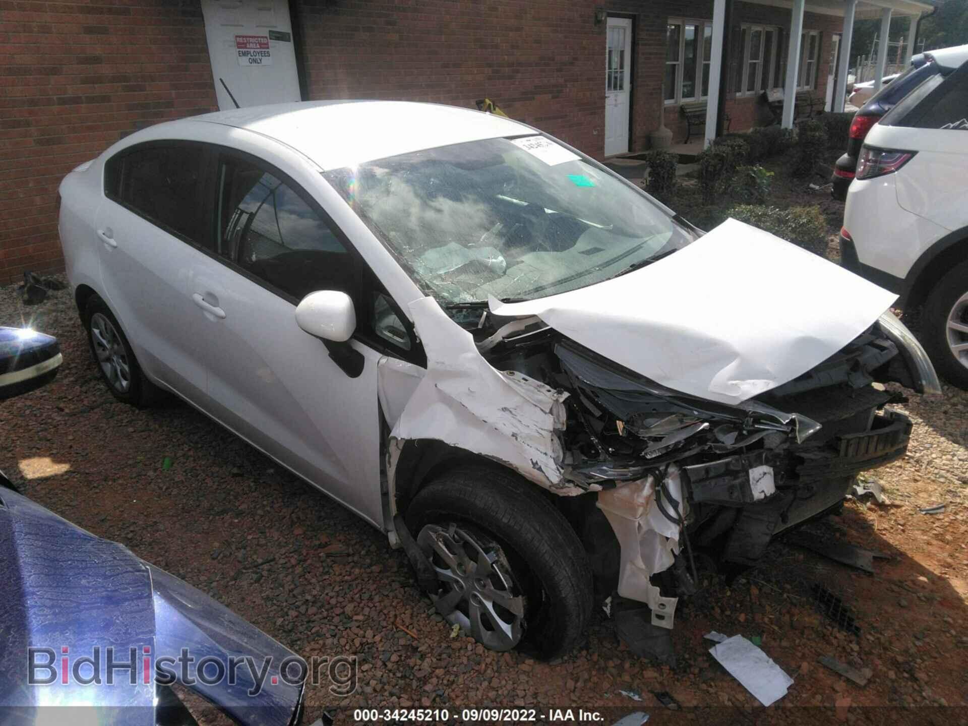Photo KNADM4A35E6343796 - KIA RIO 2014