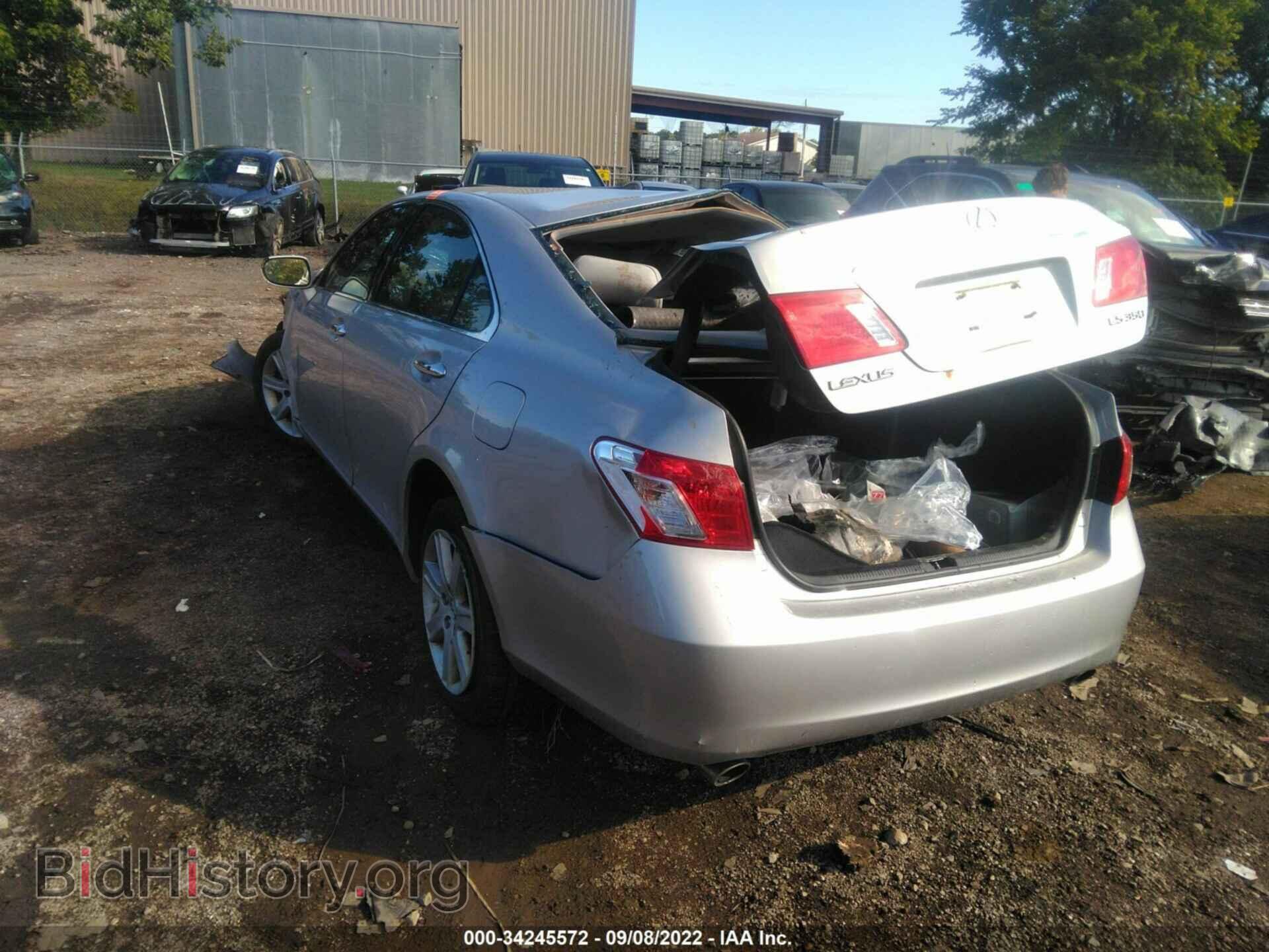 2008 LEXUS ES 350 - VIN: JTHBJ46G182254431 - Фото 3