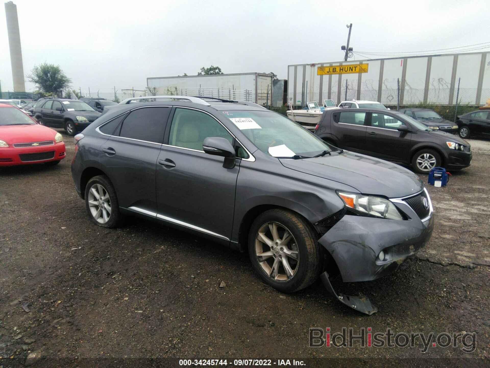 Photo 2T2ZK1BA3CC072104 - LEXUS RX 350 2012