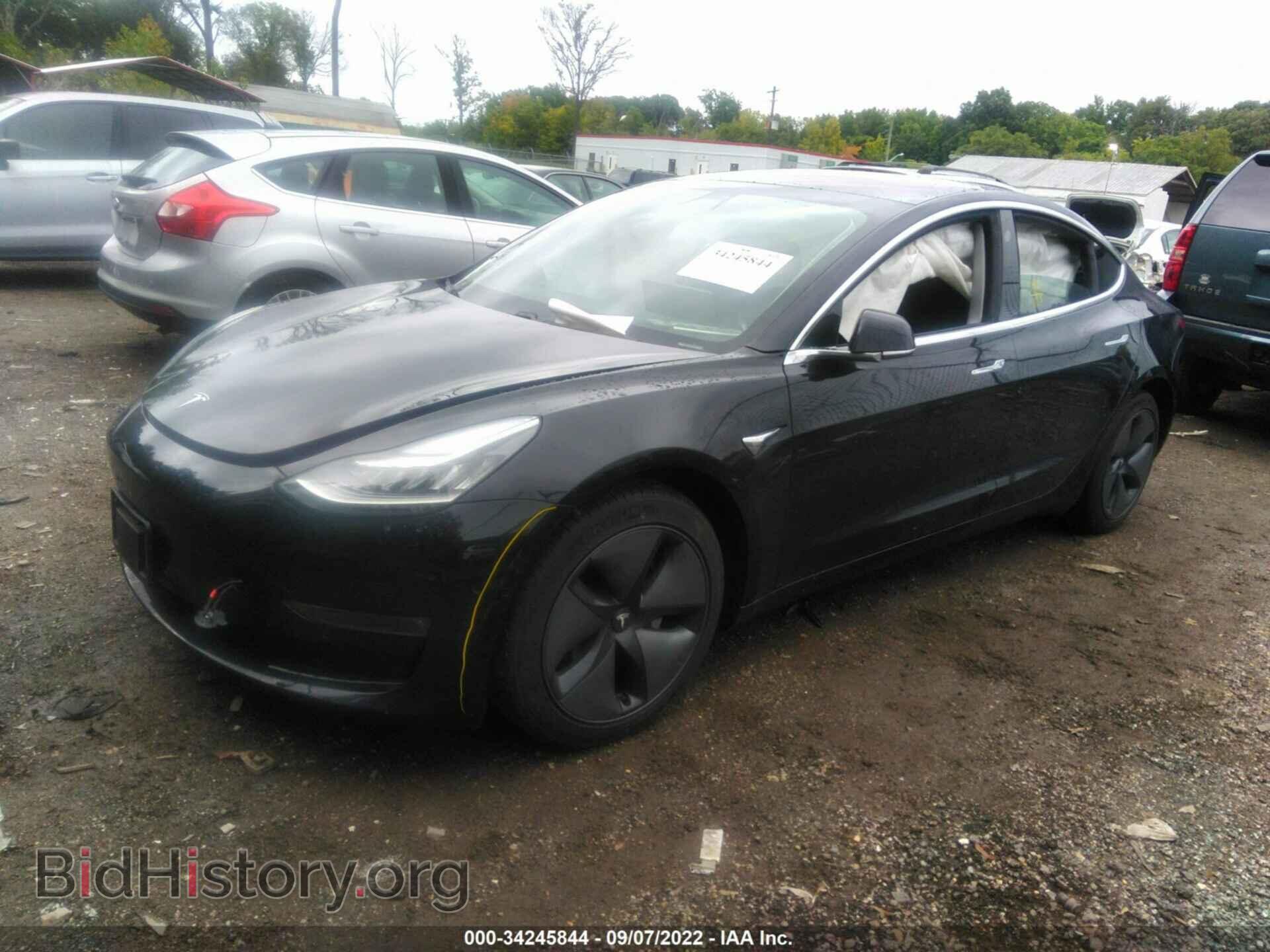 2019 TESLA MODEL 3 - VIN: 5YJ3E1EA0KF296468 - Фото 2