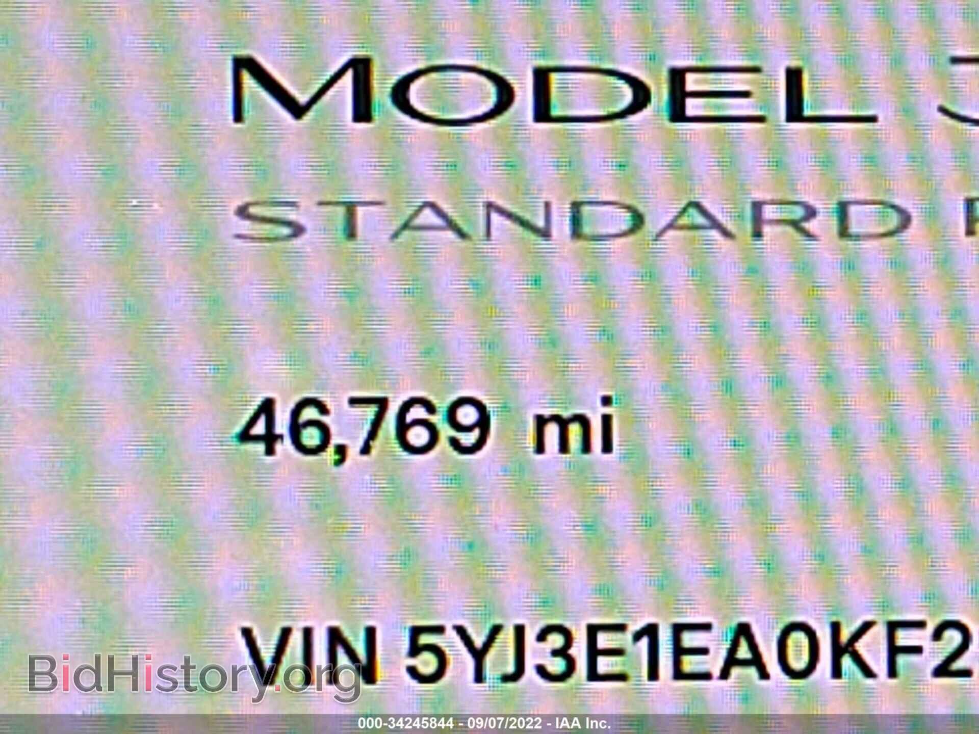 2019 TESLA MODEL 3 - VIN: 5YJ3E1EA0KF296468 - Фото 7
