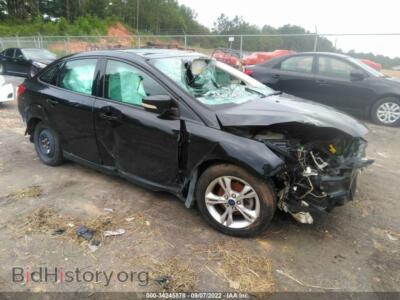 2014 Ford FOCUS SE, черный — VIN 1FADP3F24EL259061, IAAI