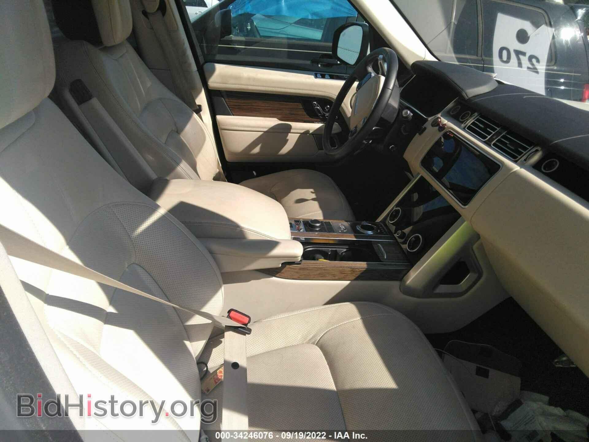2019 LAND ROVER RANGE ROVER - VIN: SALGS2SV8KA528100 - Фото 5