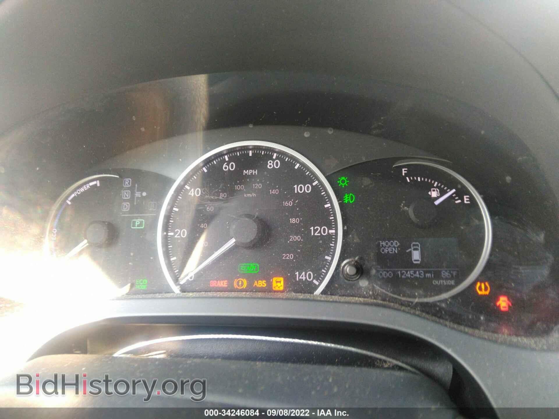 2013 LEXUS CT 200H - VIN: JTHKD5BH3D2155678 - Фото 7