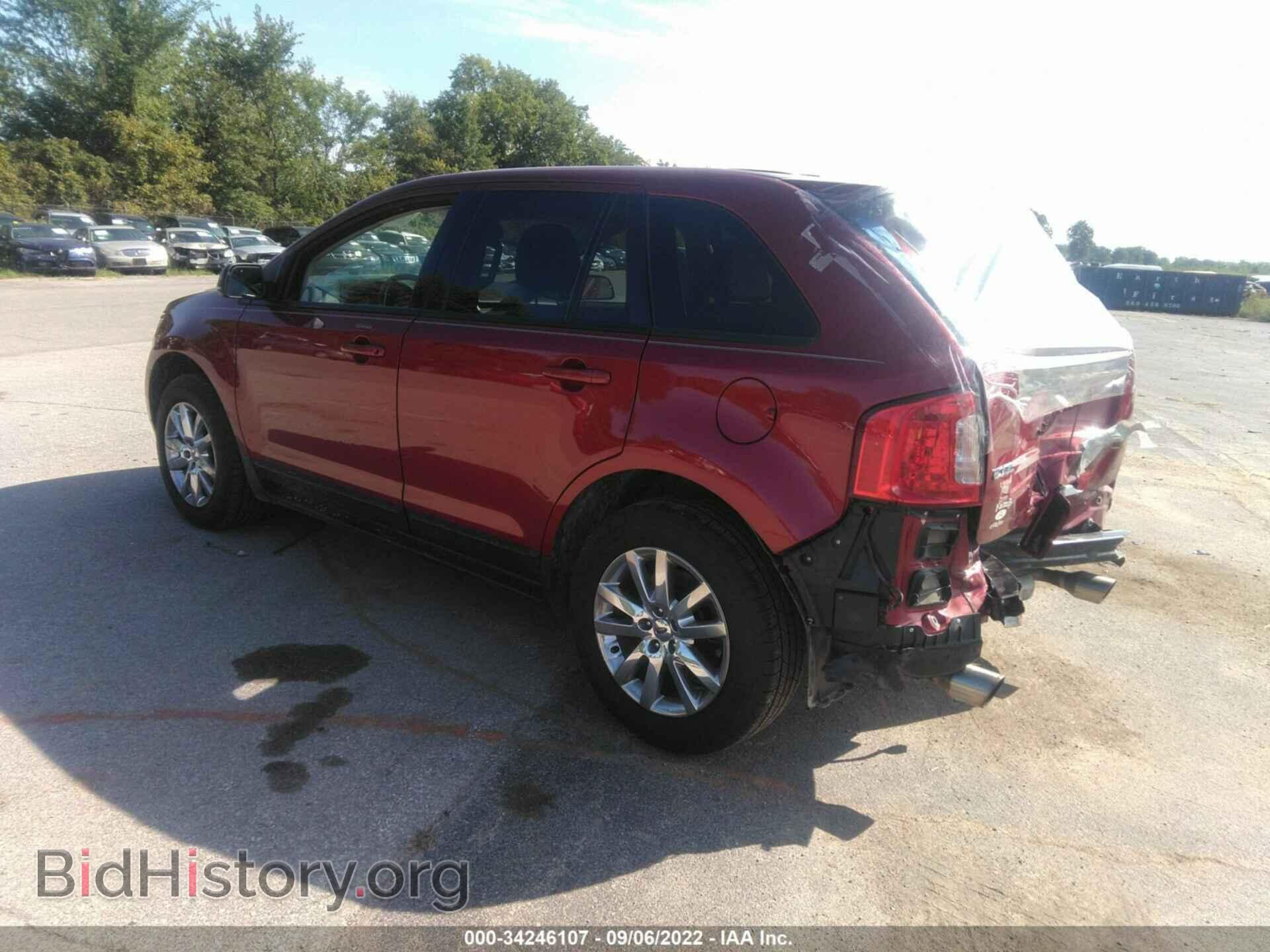 2014 FORD EDGE - VIN: 2FMDK3J94EBB37745 - Фото 3