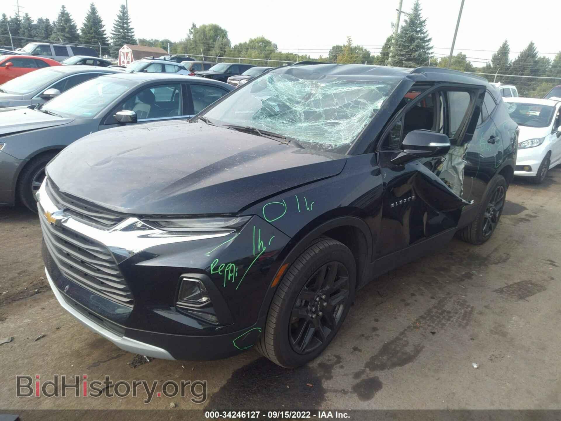 2020 CHEVROLET BLAZER - VIN: 3GNKBCRS0LS700808 - Фото 2