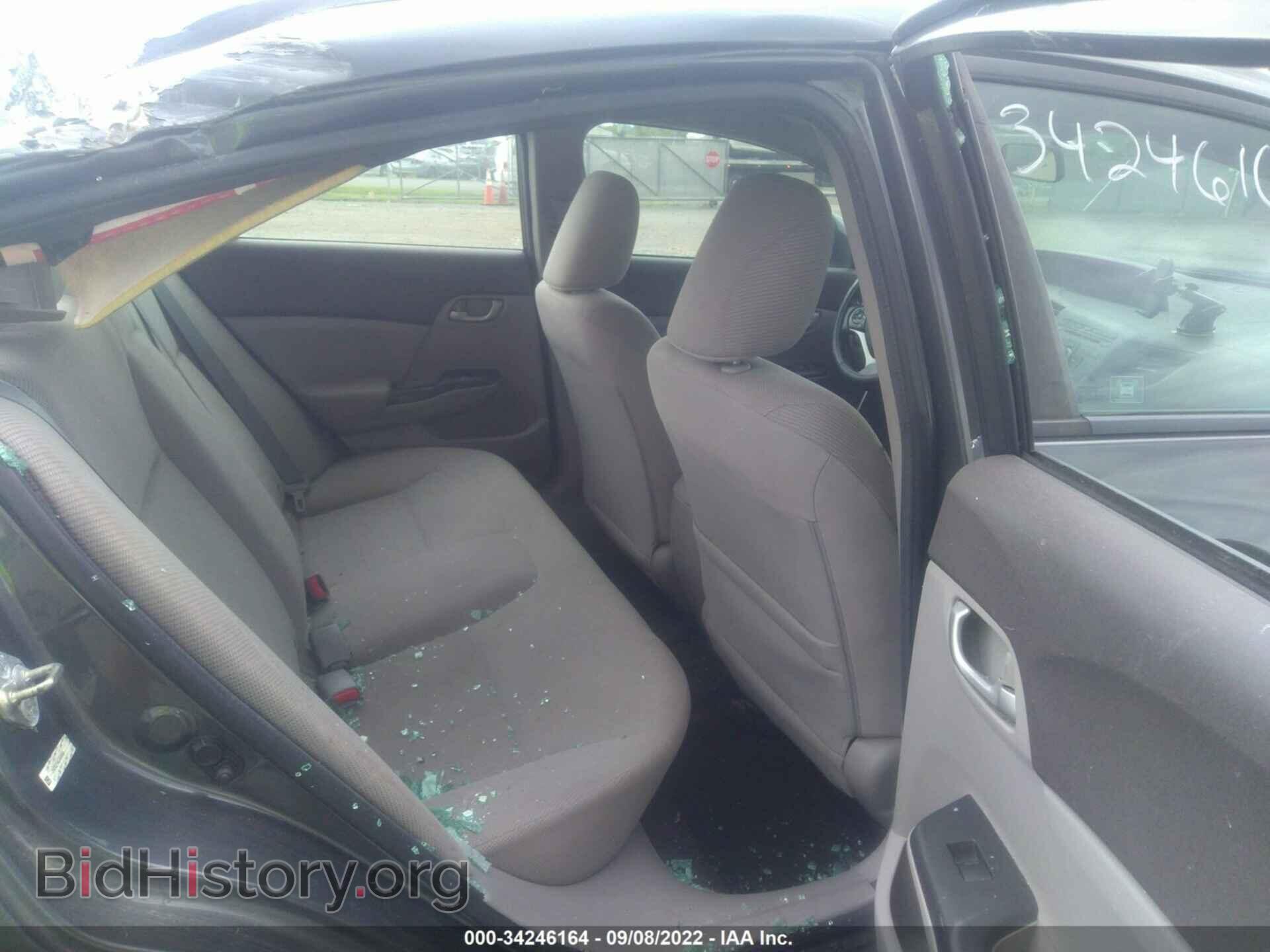 2012 HONDA CIVIC SDN - VIN: 2HGFB2F54CH596668 - Фото 8