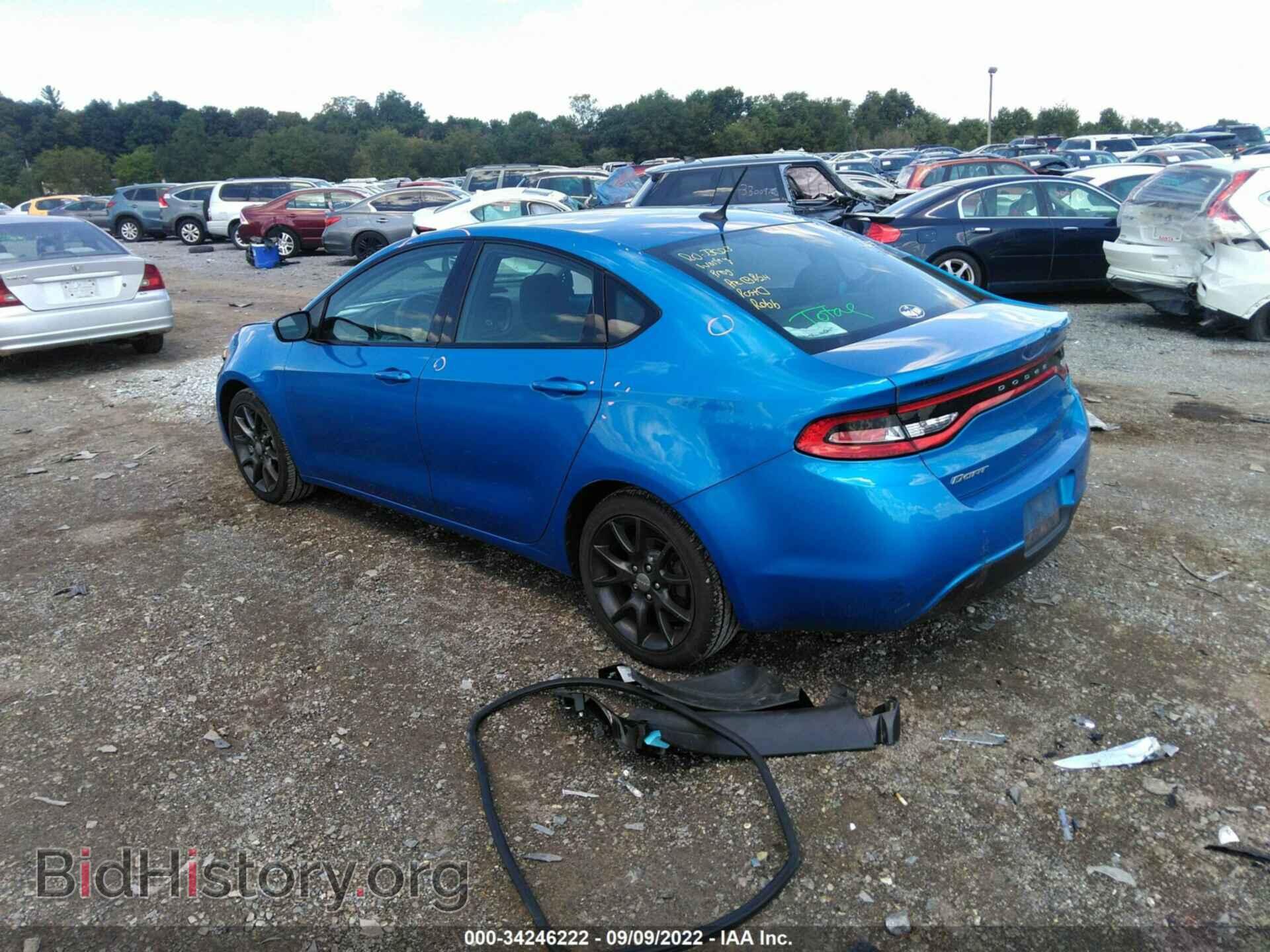 2016 DODGE DART - VIN: 1C3CDFAA3GD584915 - Фото 3