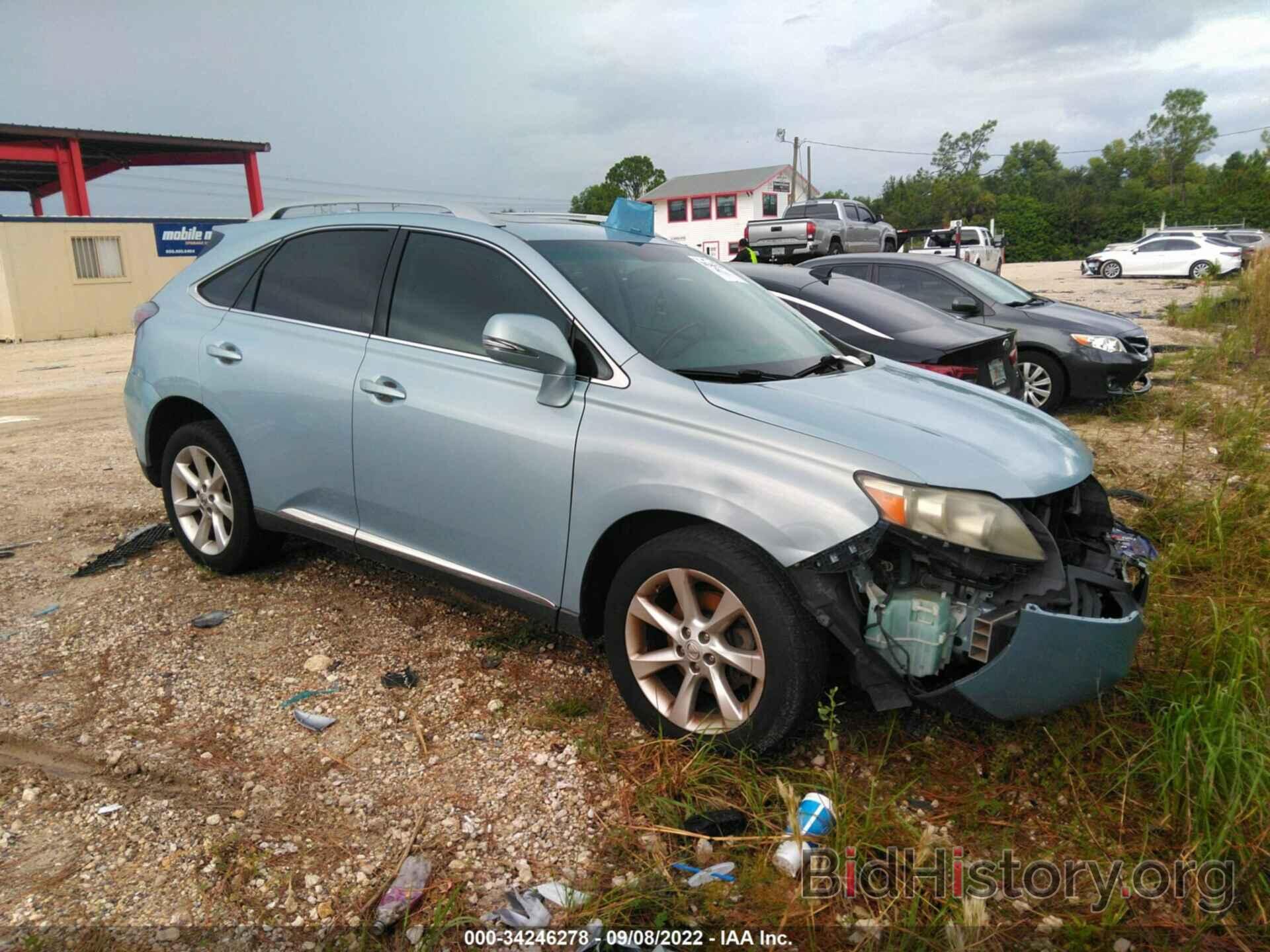 Photo 2T2ZK1BA1AC011878 - LEXUS RX 350 2010