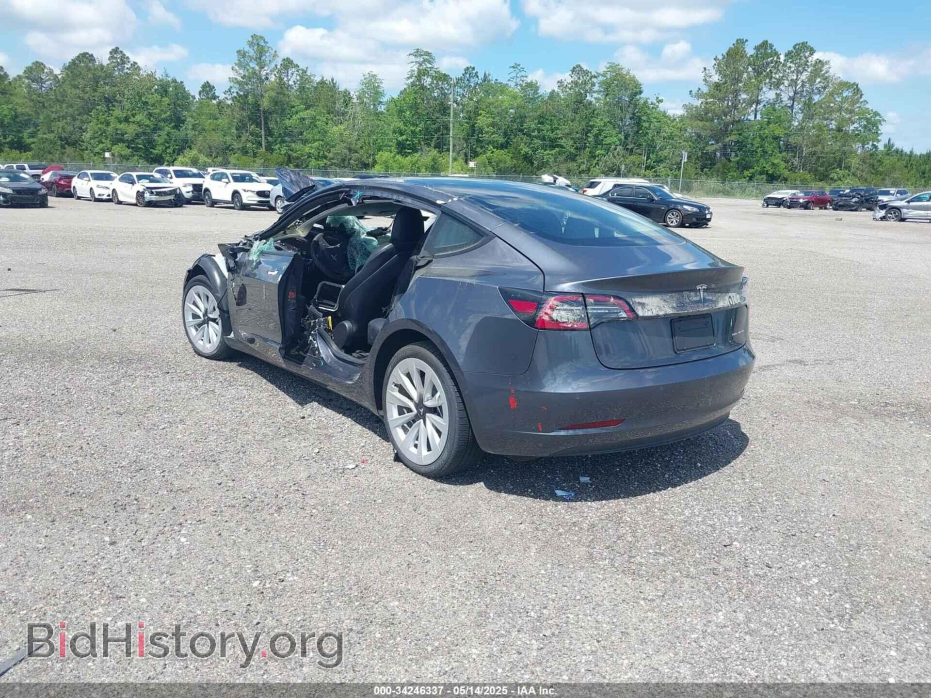 2022 TESLA MODEL 3 - VIN: 5YJ3E1EB0NF124664 - Фото 3