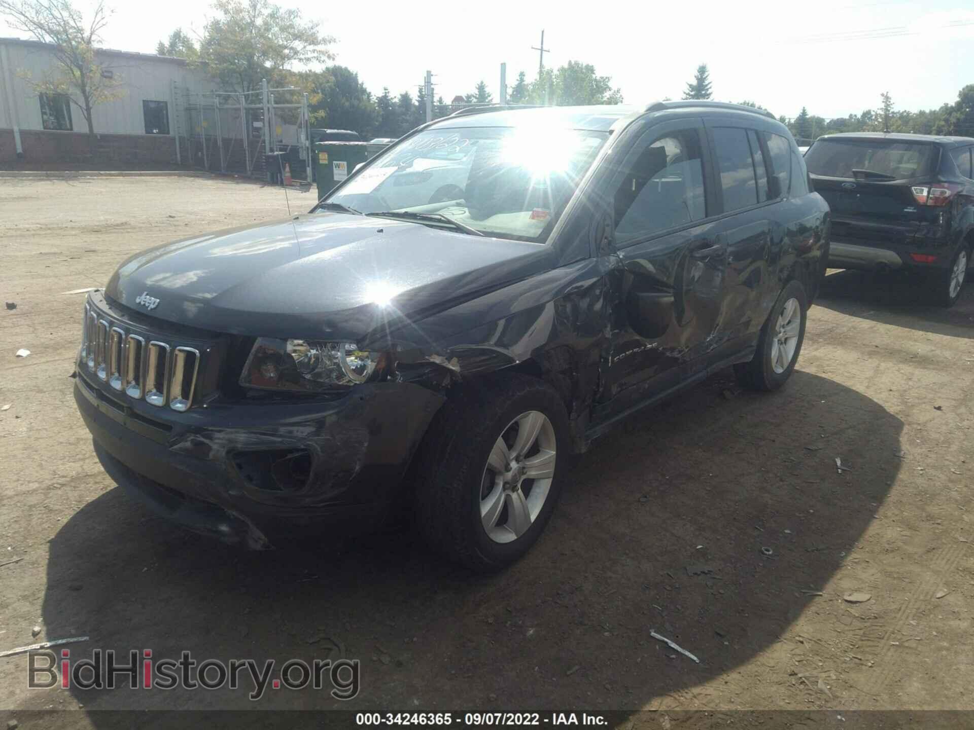 2015 JEEP COMPASS - VIN: 1C4NJDBB5FD393164 - Фото 2