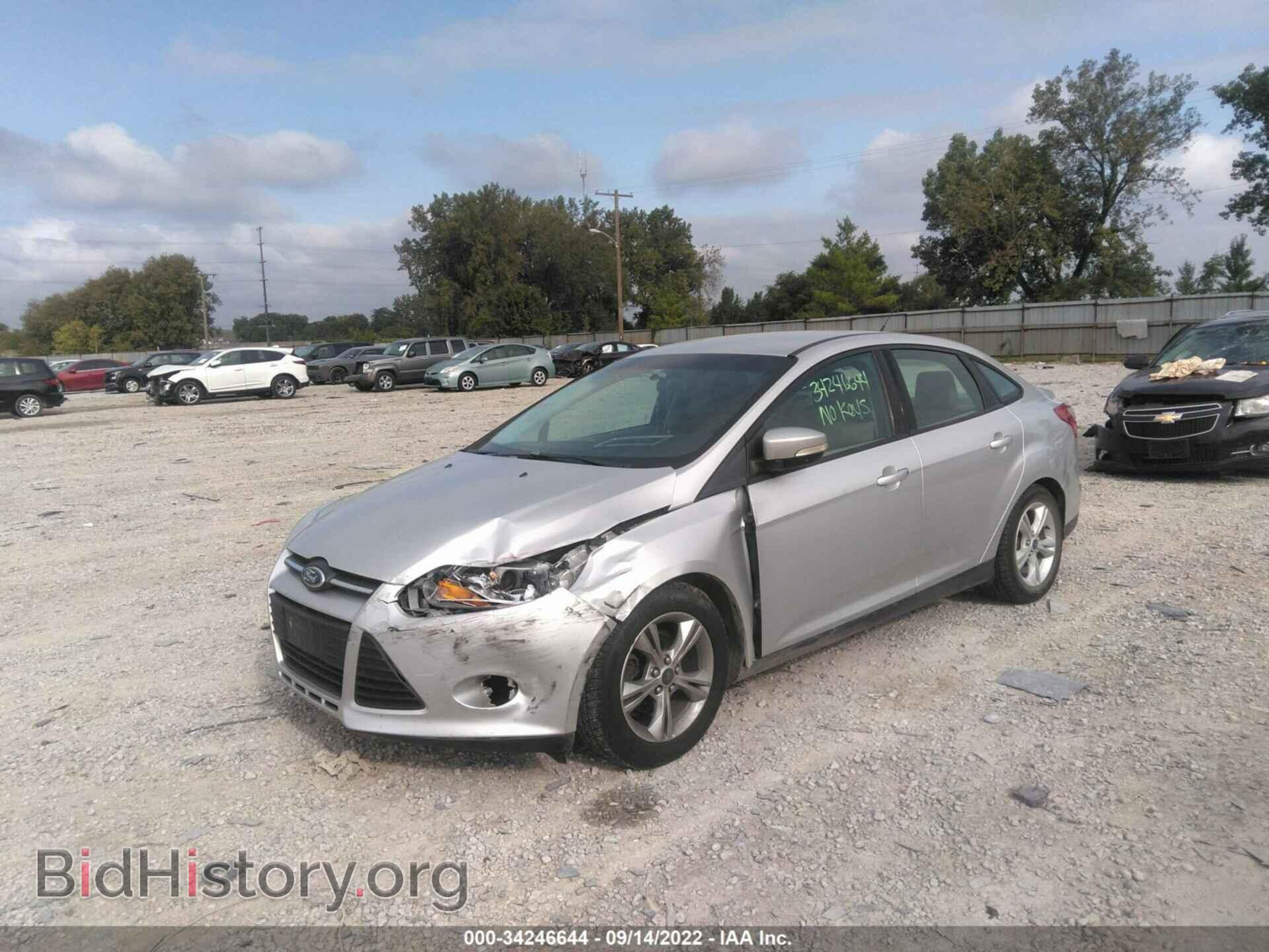 2014 FORD FOCUS - VIN: 1FADP3F23EL124556 - Фото 2
