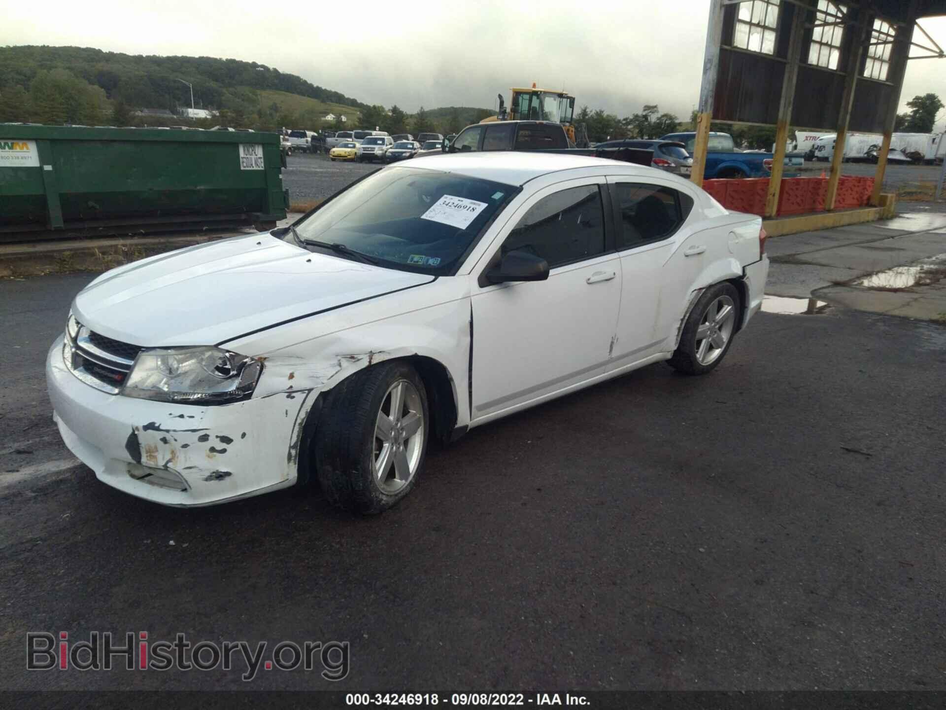 2013 DODGE AVENGER - VIN: 1C3CDZAB8DN567026 - Фото 2