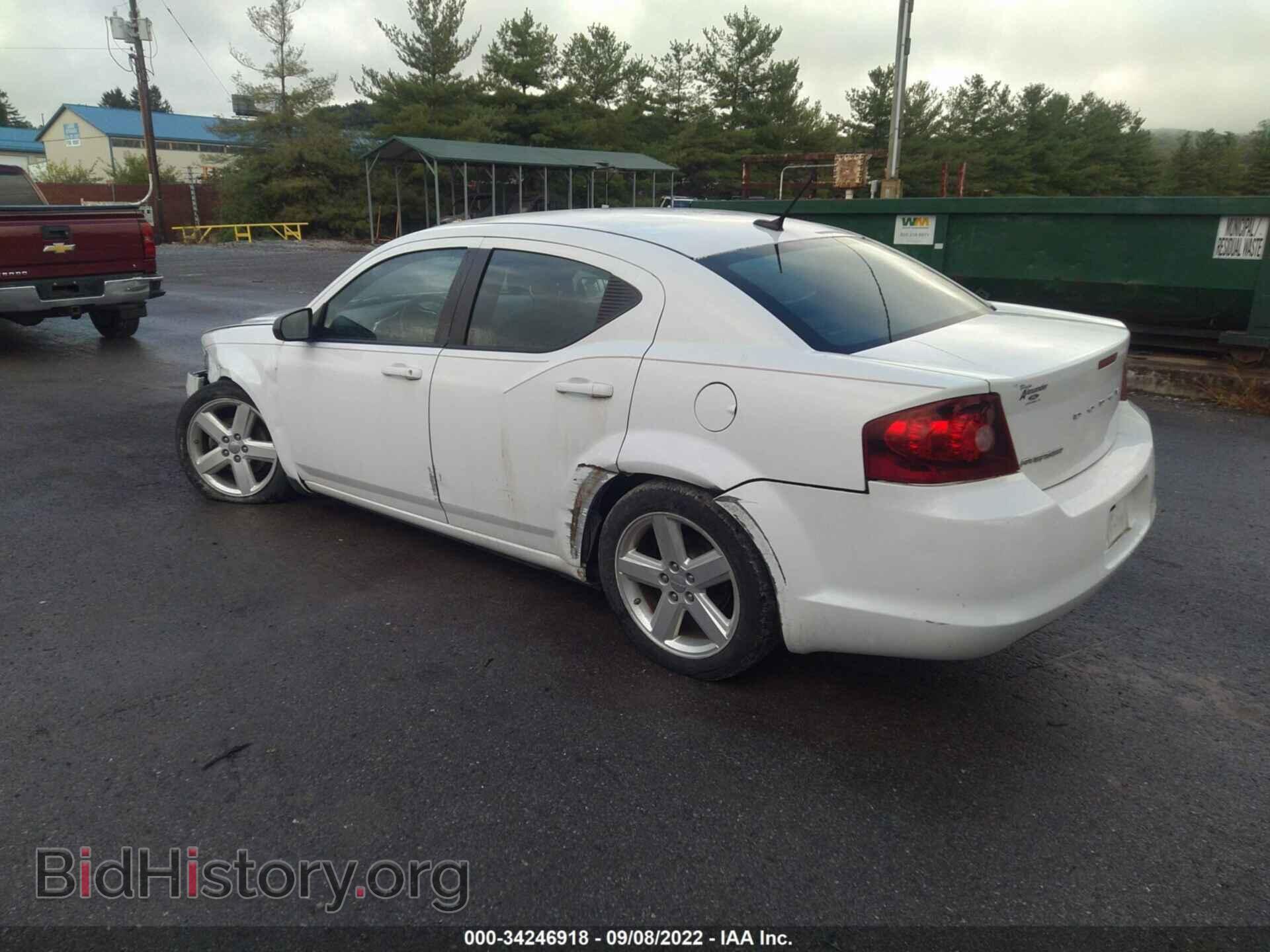 2013 DODGE AVENGER - VIN: 1C3CDZAB8DN567026 - Фото 3