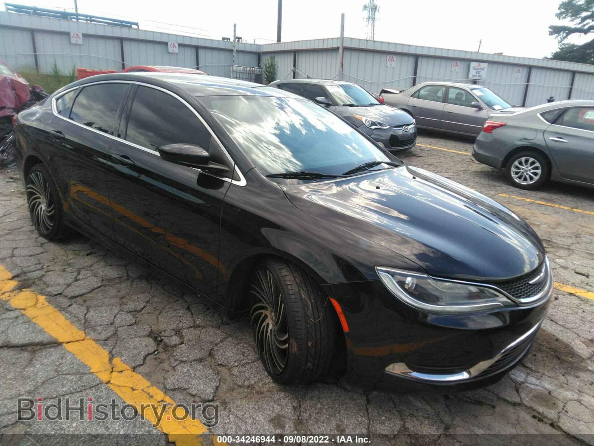 Фотография 1C3CCCAB6FN744580 - CHRYSLER 200 2015