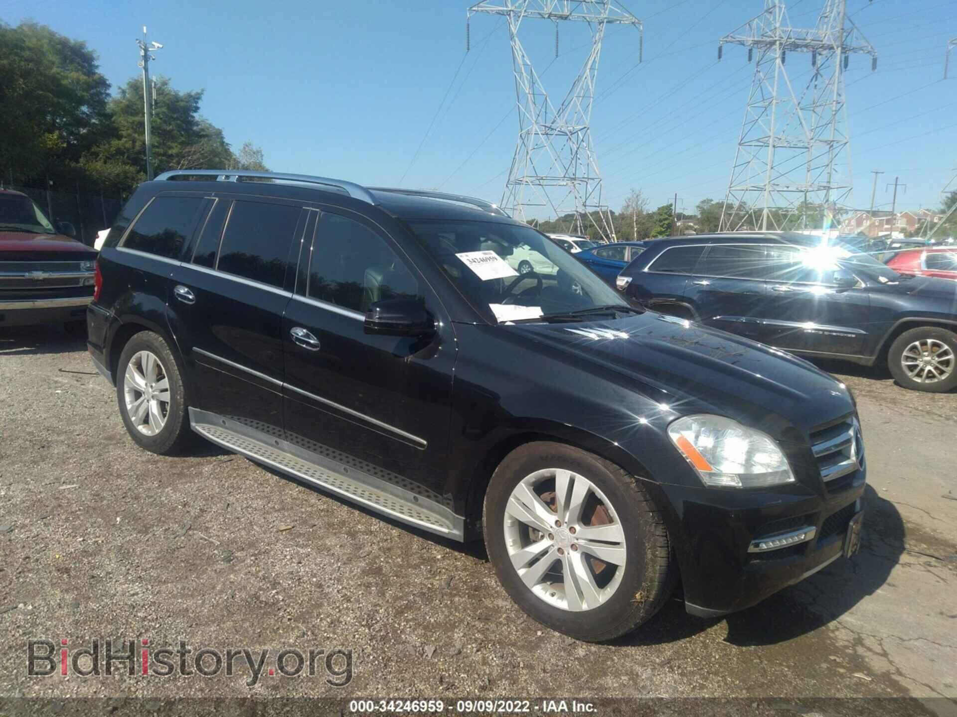 Photo 4JGBF7BE5CA779253 - MERCEDES-BENZ GL-CLASS 2012