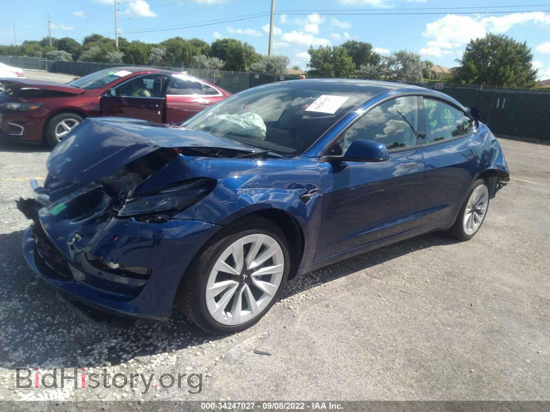 2021 TESLA MODEL 3 - VIN: 5YJ3E1EB6MF101016 - Photo 2
