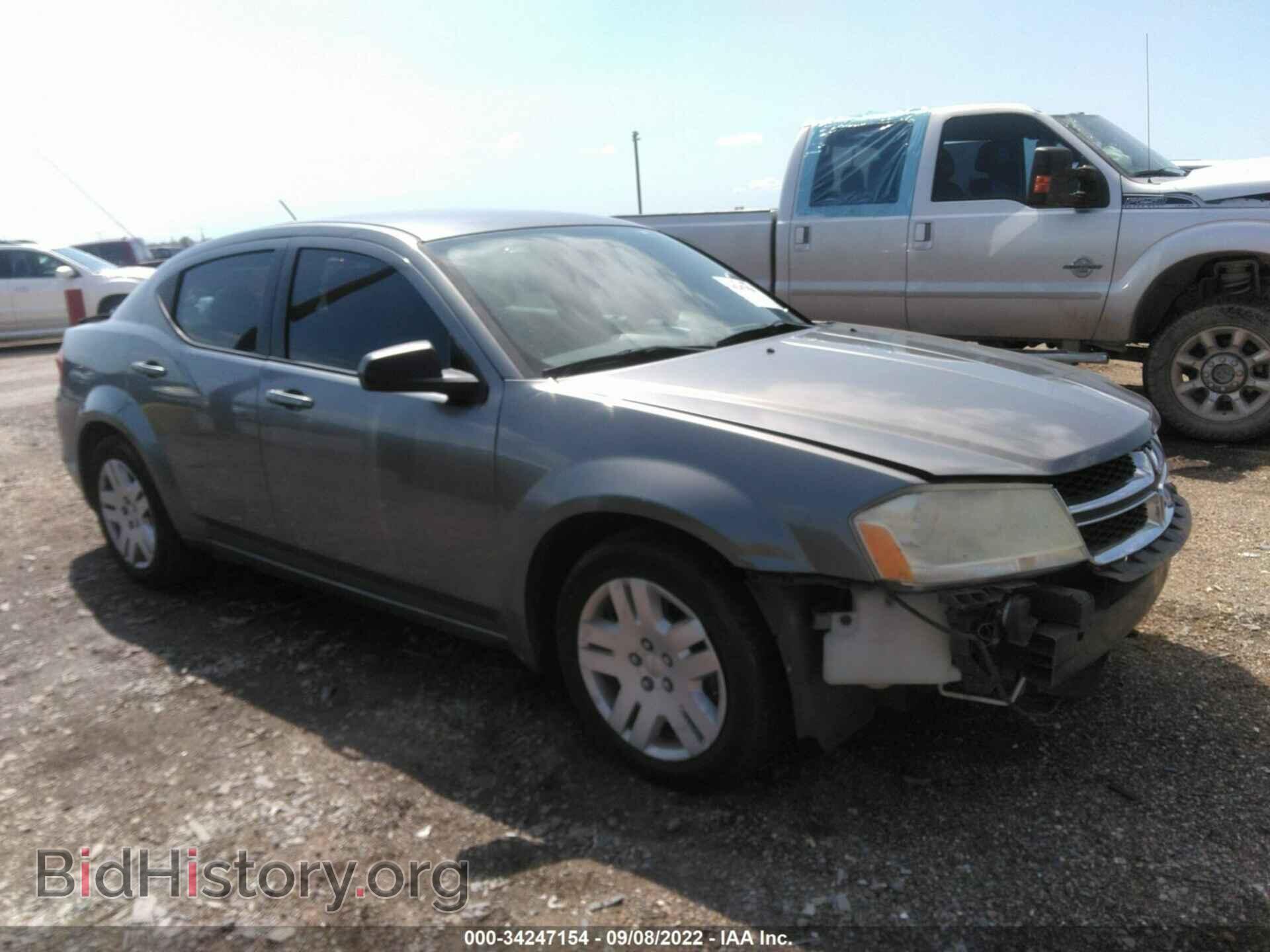 Photo 1C3CDZAB9CN110384 - DODGE AVENGER 2012