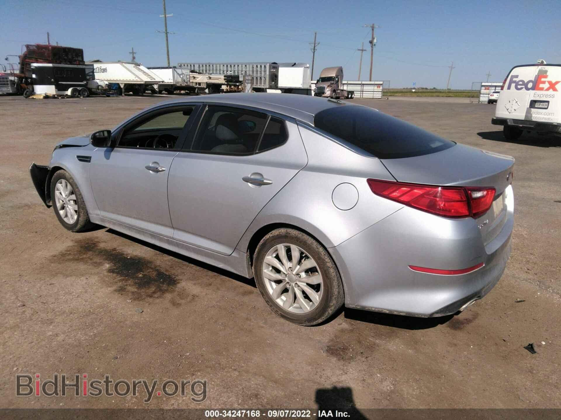 2015 KIA OPTIMA - VIN: 5XXGN4A70FG399941 - Фото 3