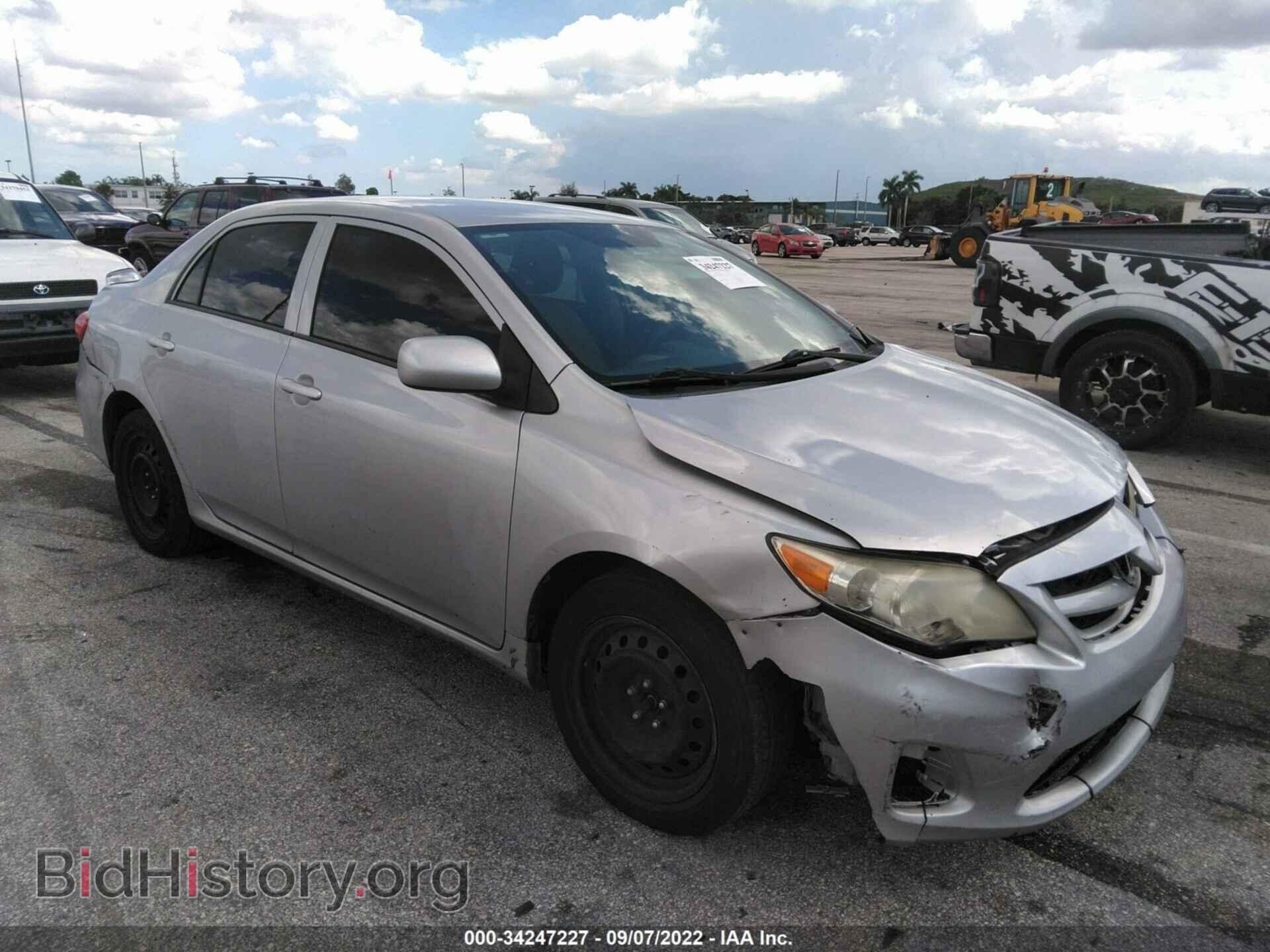 Photo 2T1BU4EE1CC881634 - TOYOTA COROLLA 2012