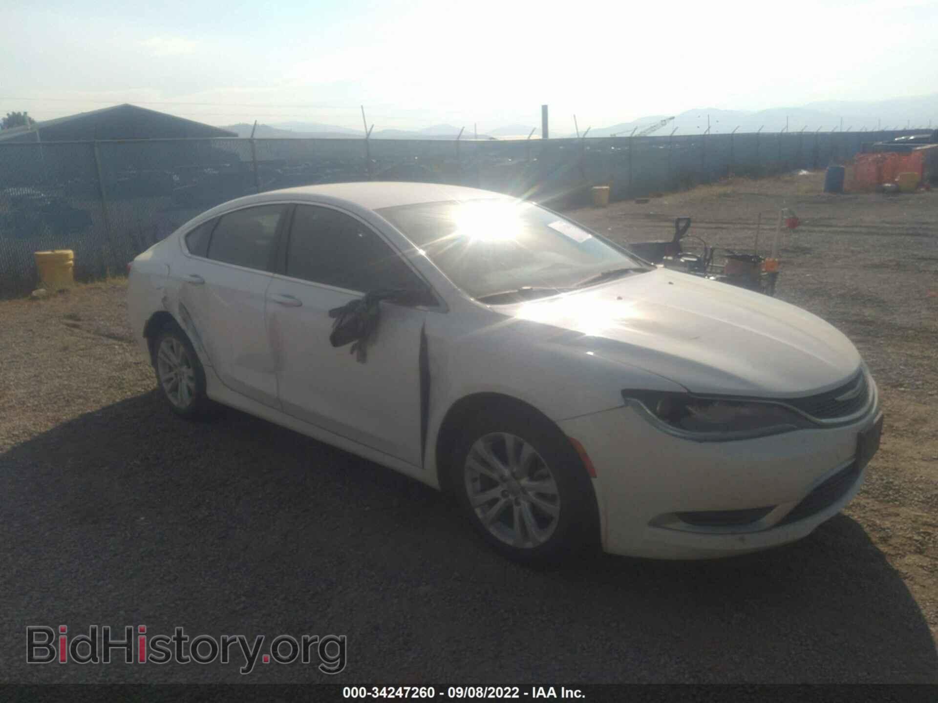 Фотография 1C3CCCAB8FN677268 - CHRYSLER 200 2015