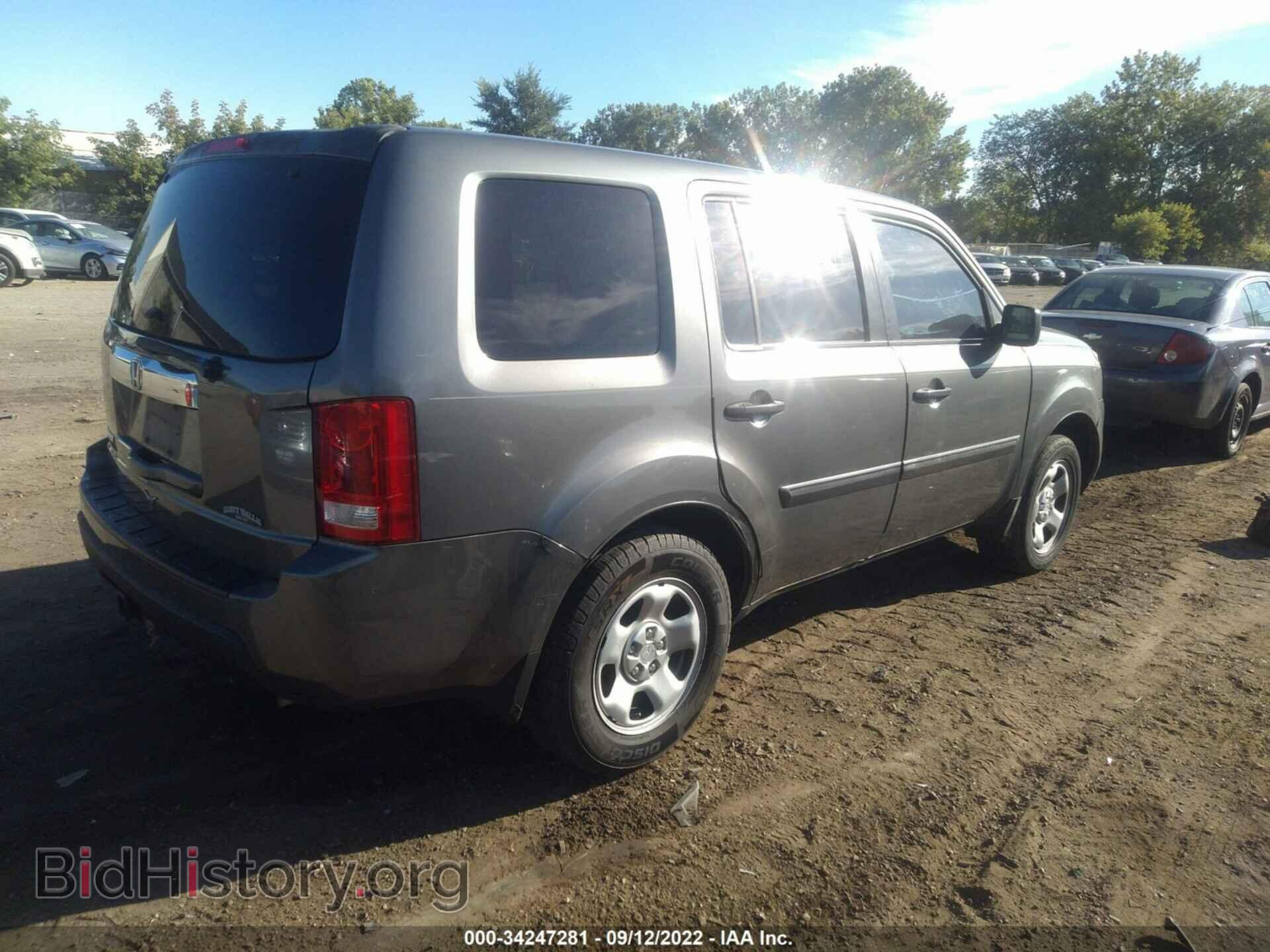 2009 HONDA PILOT - VIN: 5FNYF38219B000449 - Фото 4