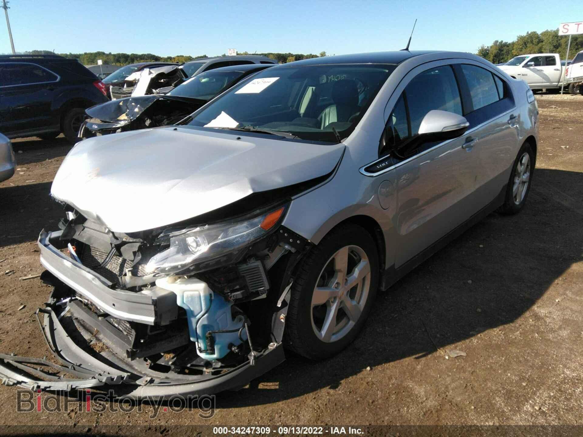 2012 CHEVROLET VOLT - VIN: 1G1RD6E4XCU100168 - Фото 2