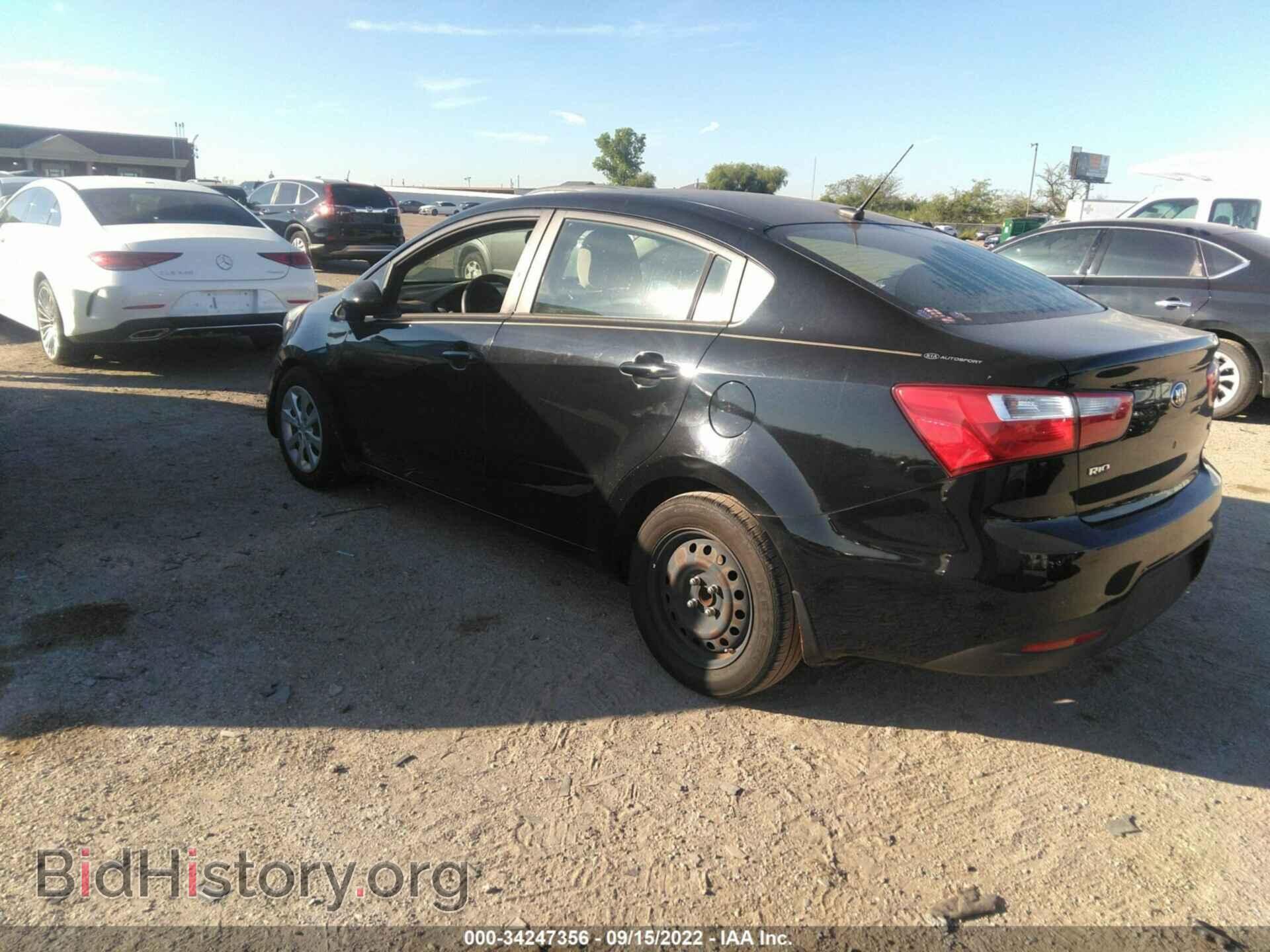2015 KIA RIO - VIN: KNADM4A34F6469293 - Фото 3