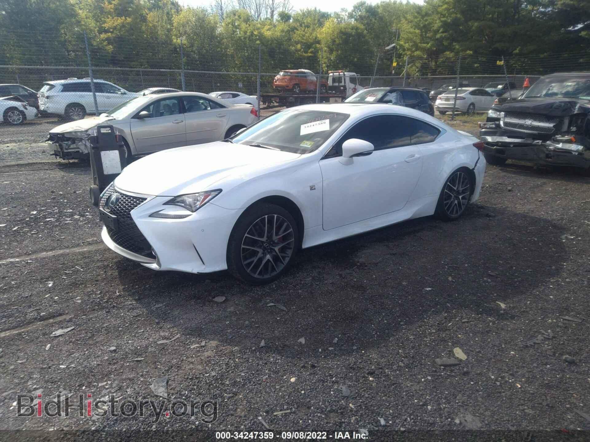 2016 LEXUS RC 350 - VIN: JTHSE5BC2G5006960 - Фото 2