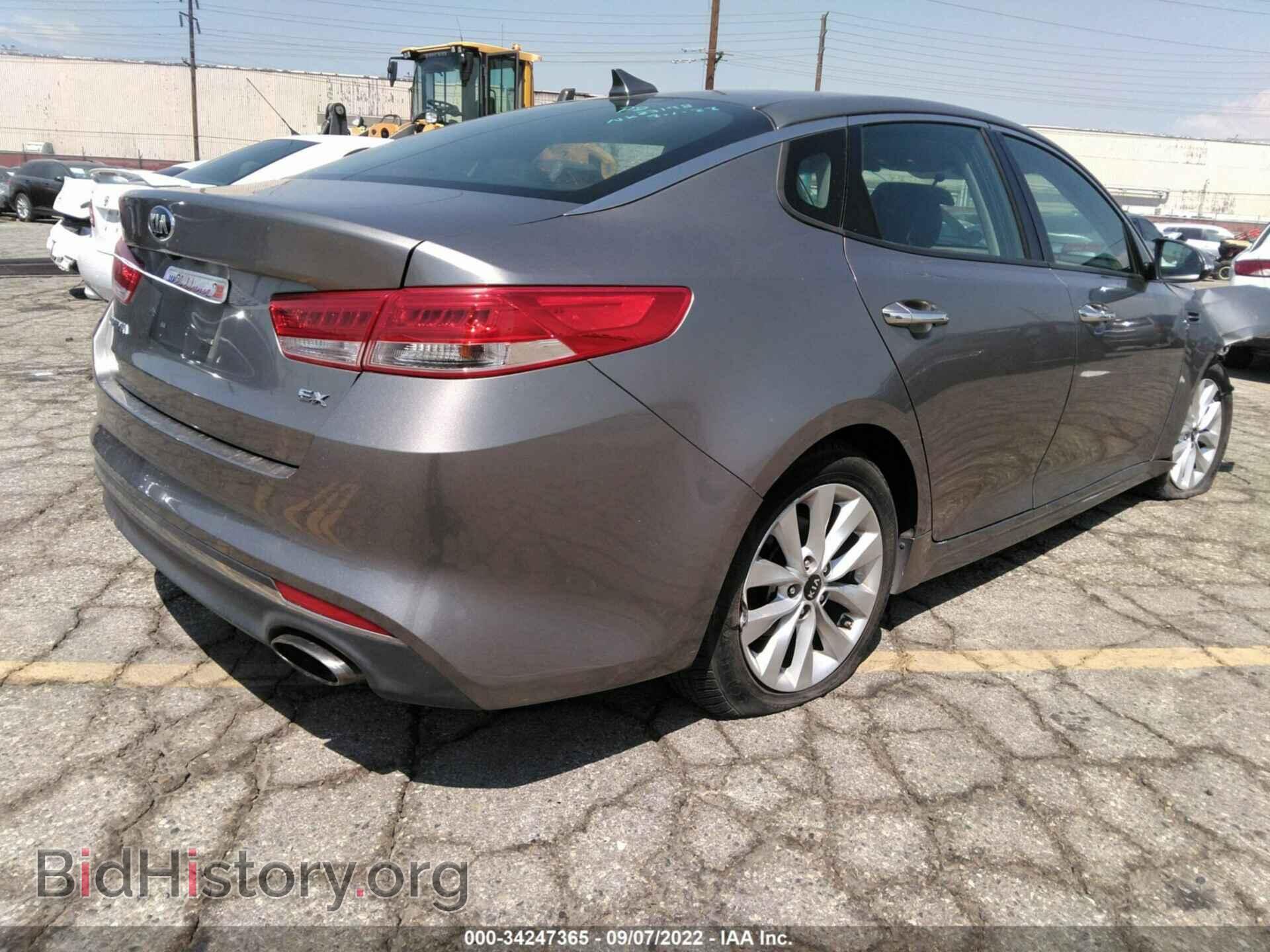 2016 KIA OPTIMA - VIN: 5XXGU4L39GG107458 - Фото 4
