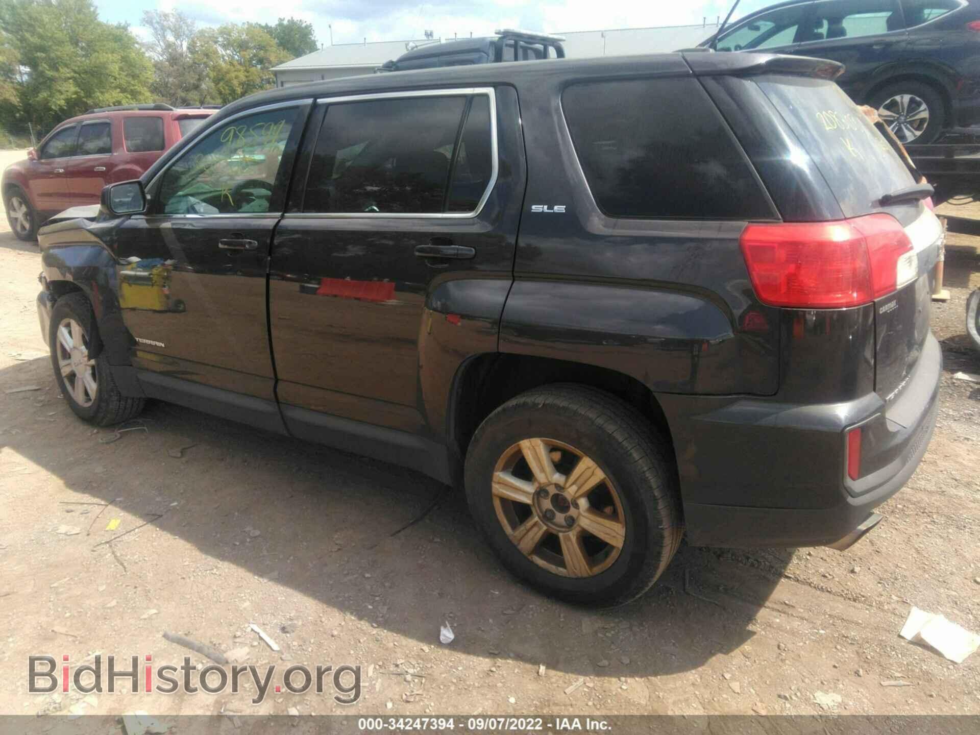 2016 GMC TERRAIN - VIN: 2GKFLSEK7G6208308 - Фото 3