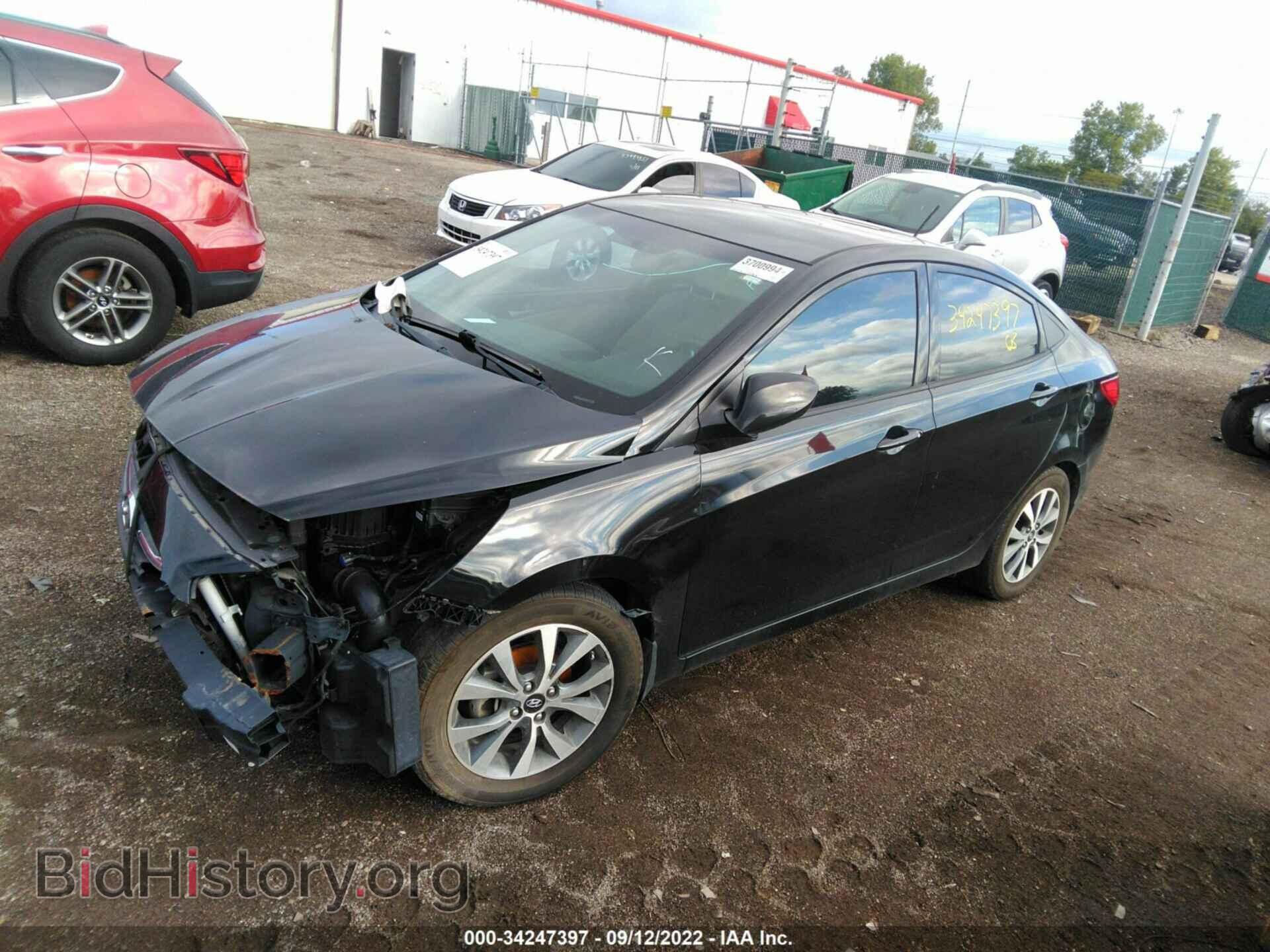 2017 HYUNDAI ACCENT - VIN: KMHCT4AE5HU283260 - Фото 2