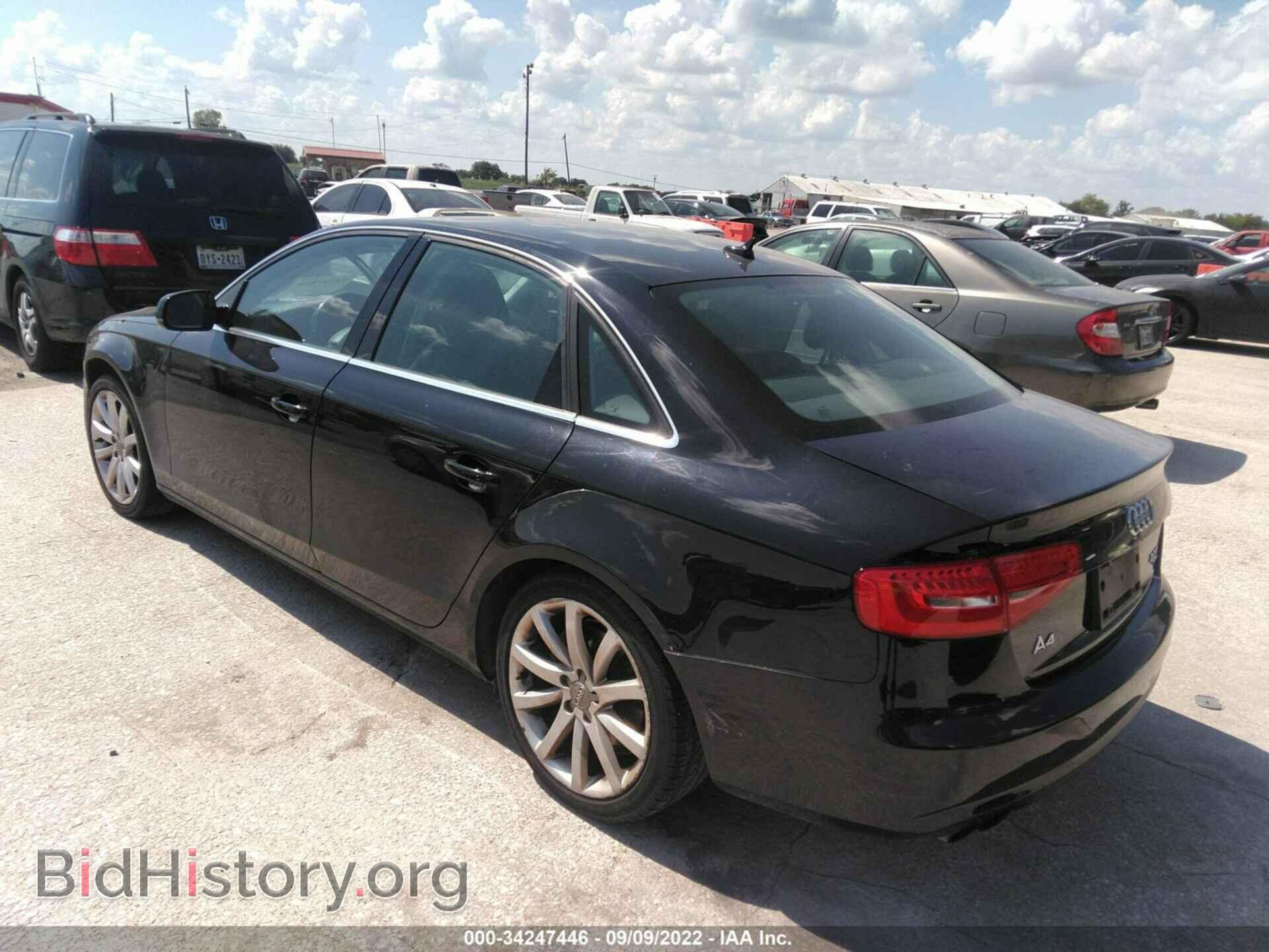 2013 AUDI A4 - VIN: WAUBFAFL7DN042153 - Фото 3