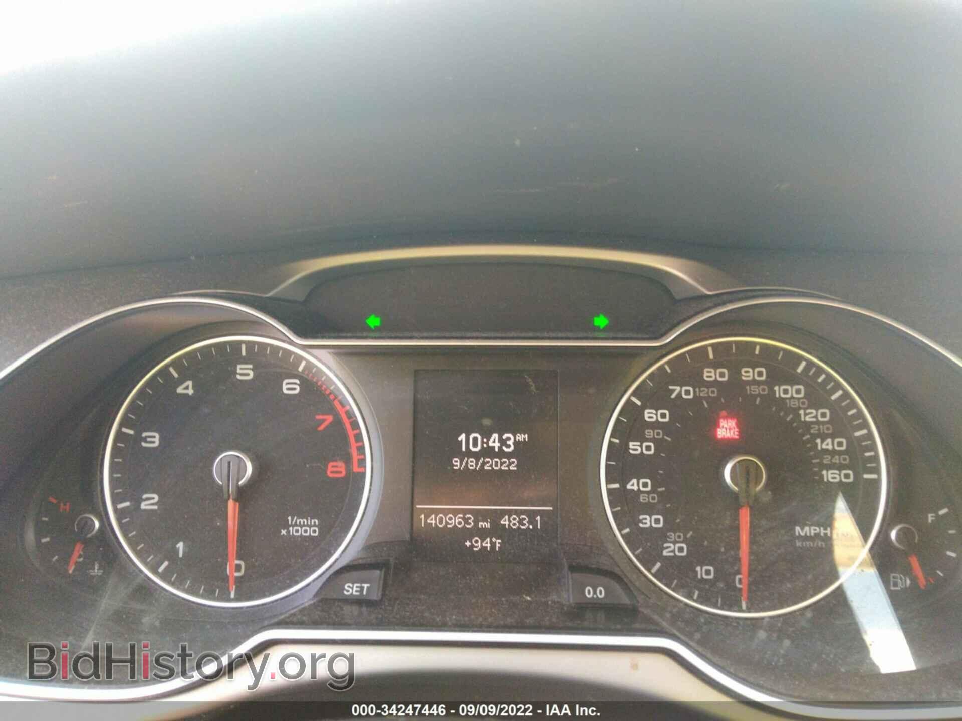 2013 AUDI A4 - VIN: WAUBFAFL7DN042153 - Фото 7