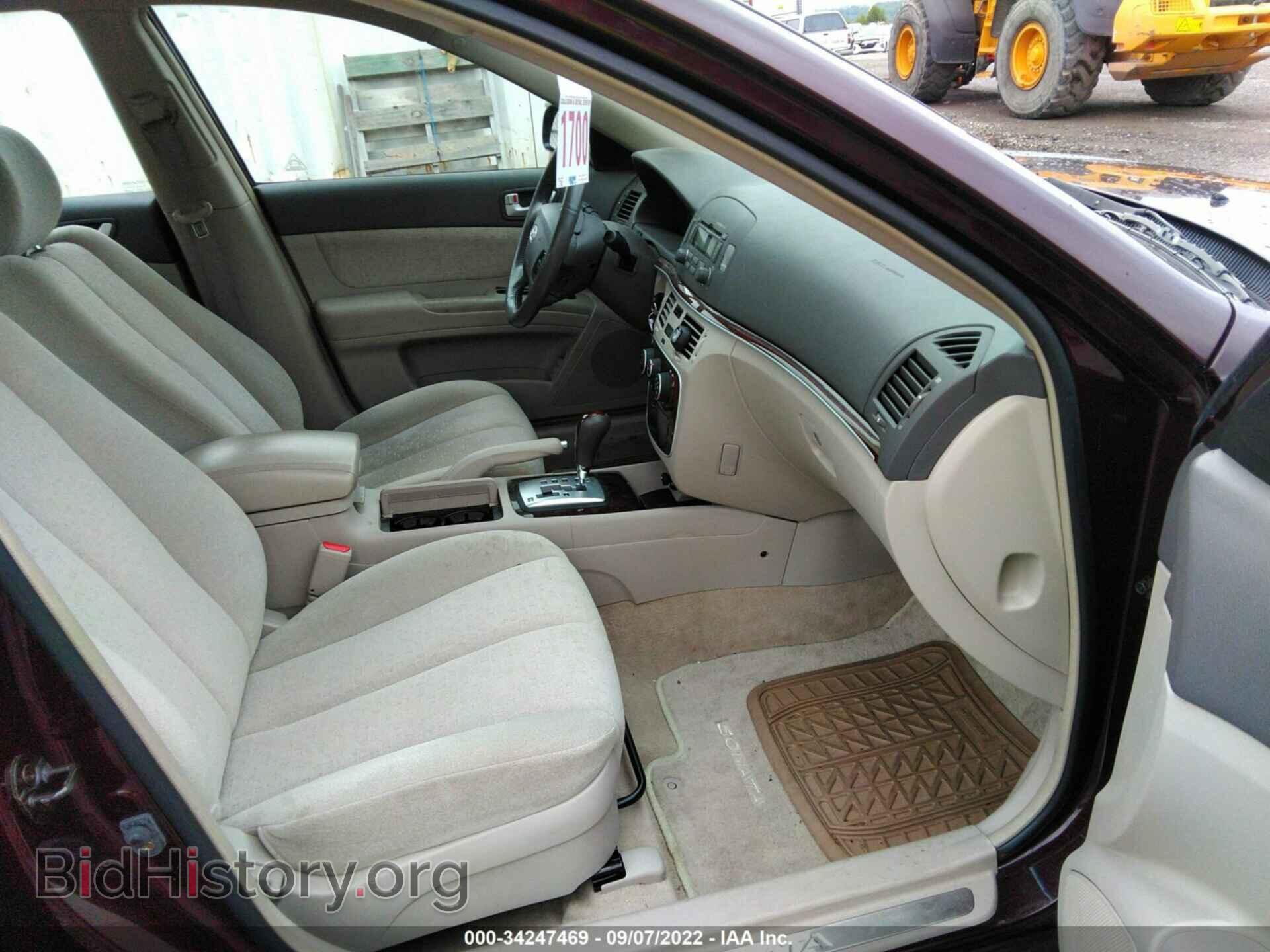 2006 HYUNDAI SONATA - VIN: 5NPEU46F96H101093 - Фото 5