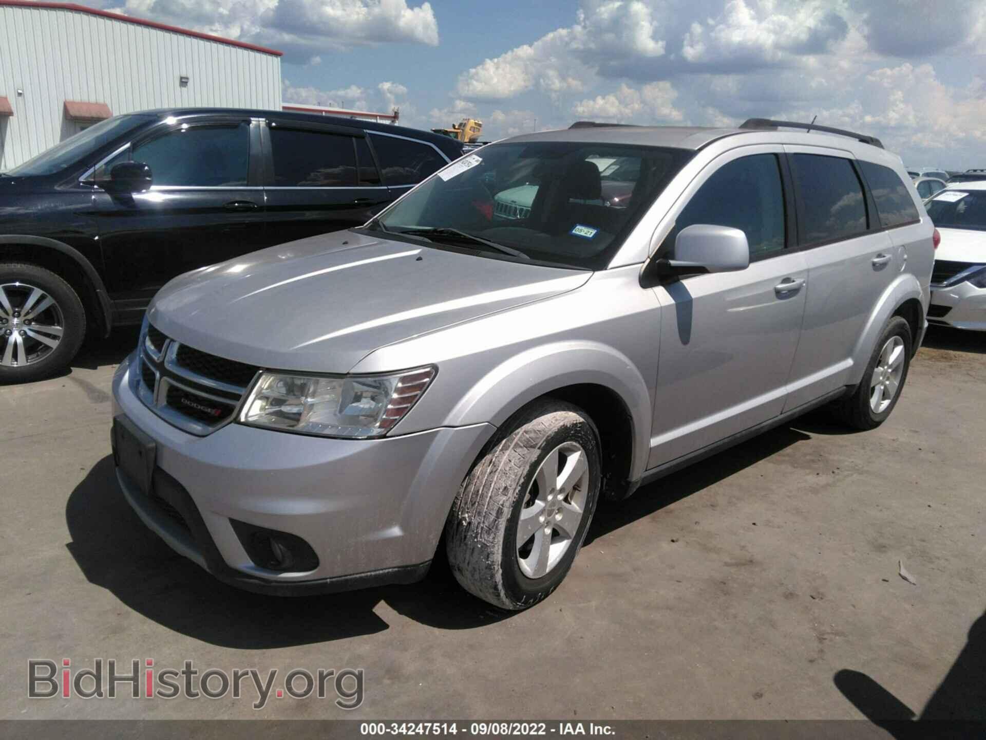 2012 DODGE JOURNEY - VIN: 3C4PDCBG8CT371509 - Фото 2