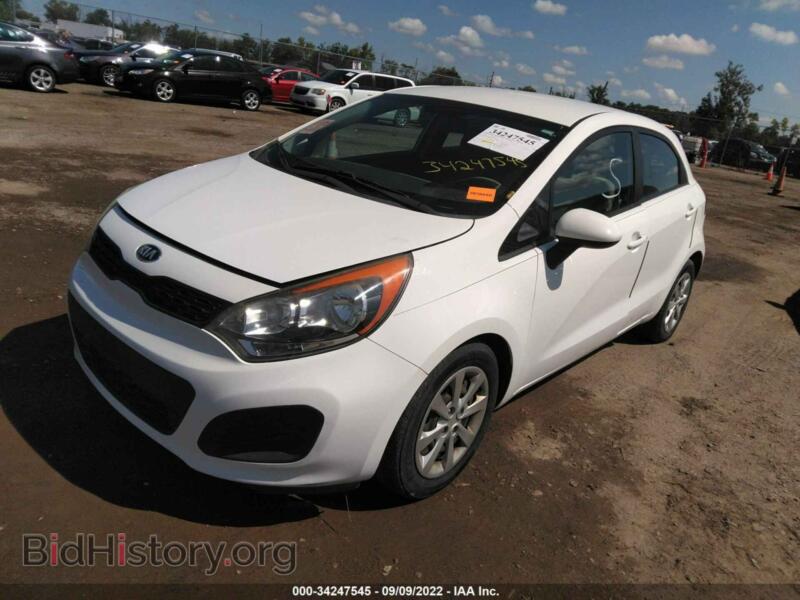2014 Kia RIO (VIN KNADM5A3XE6324540) — photo 2 of 10