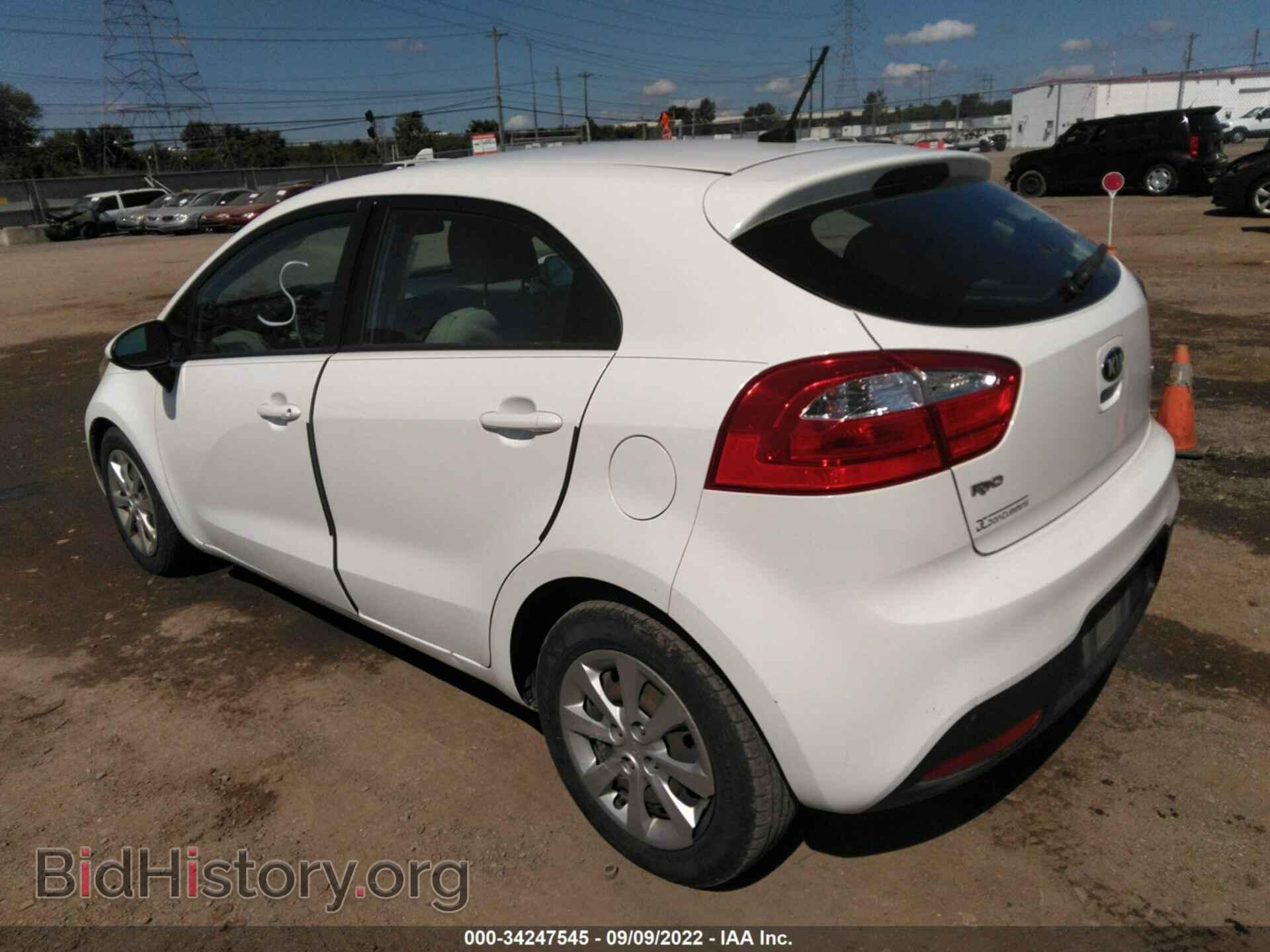 2014 KIA RIO - VIN: KNADM5A3XE6324540 - Фото 3