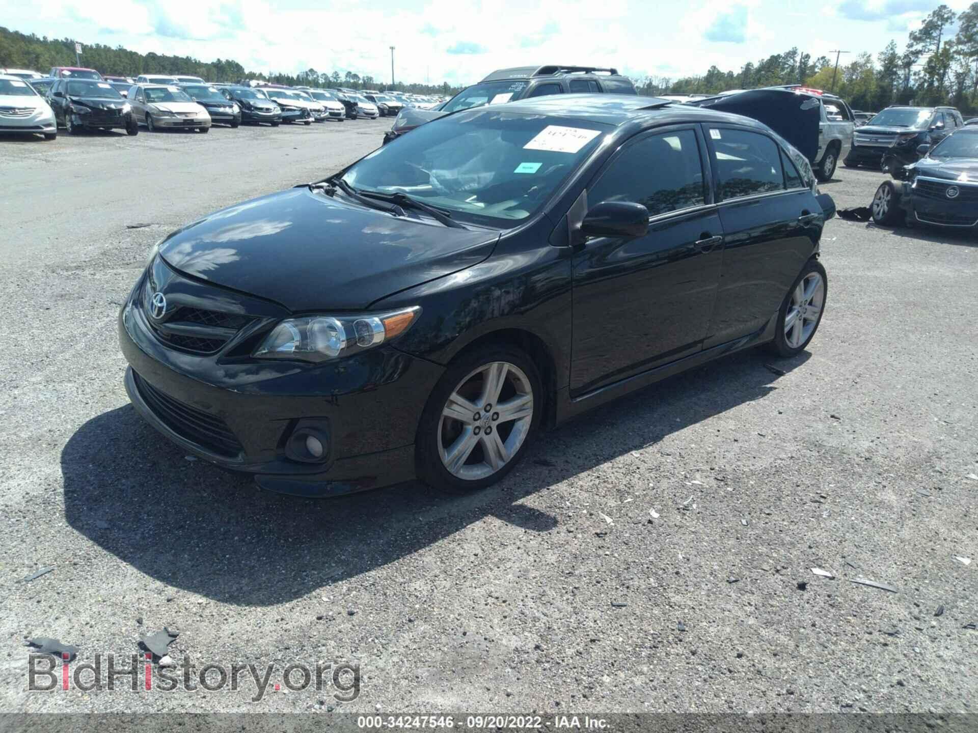 2013 TOYOTA COROLLA - VIN: 2T1BU4EE5DC021754 - Фото 2