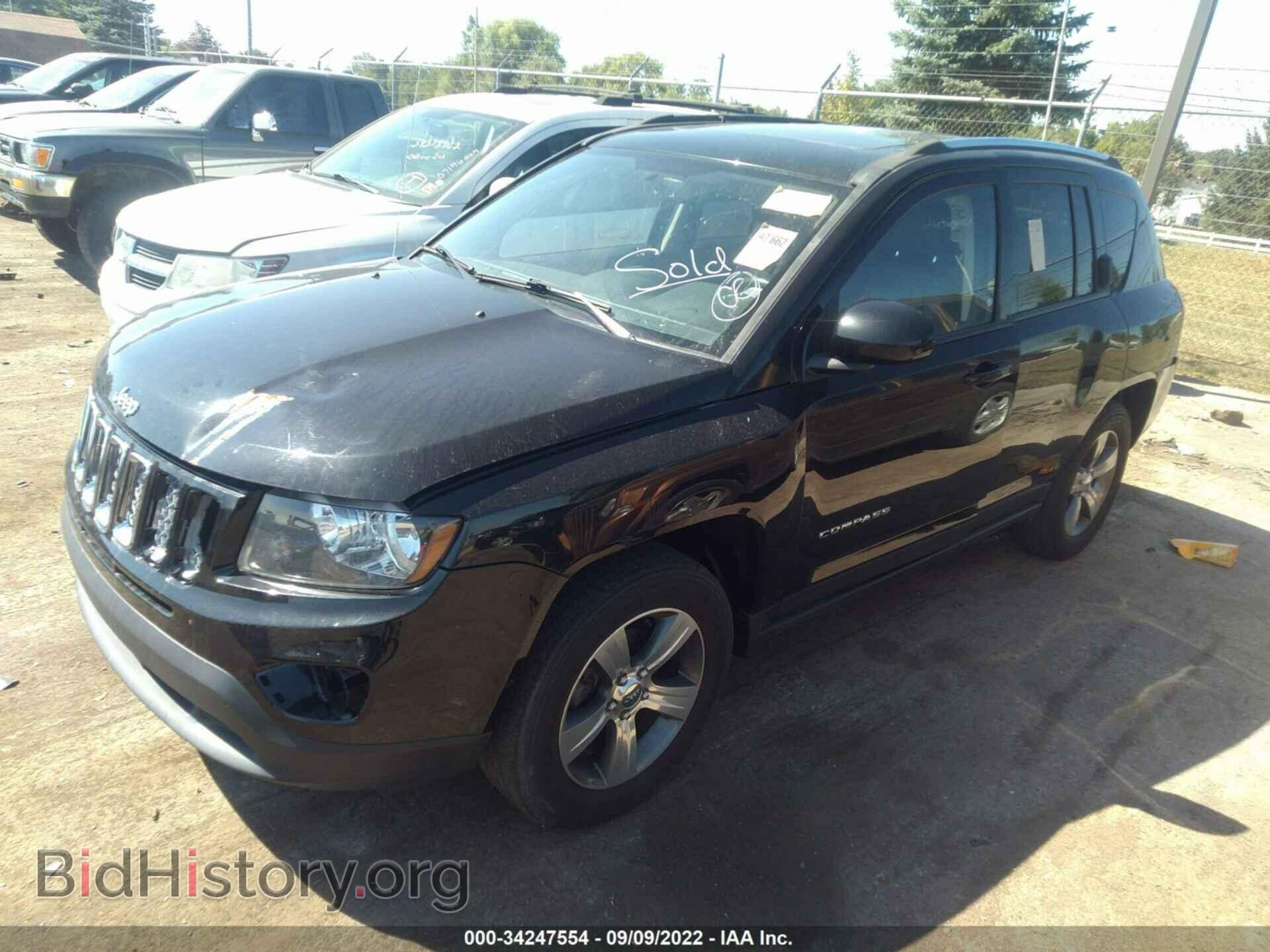2016 JEEP COMPASS - VIN: 1C4NJCEA8GD806631 - Фото 2