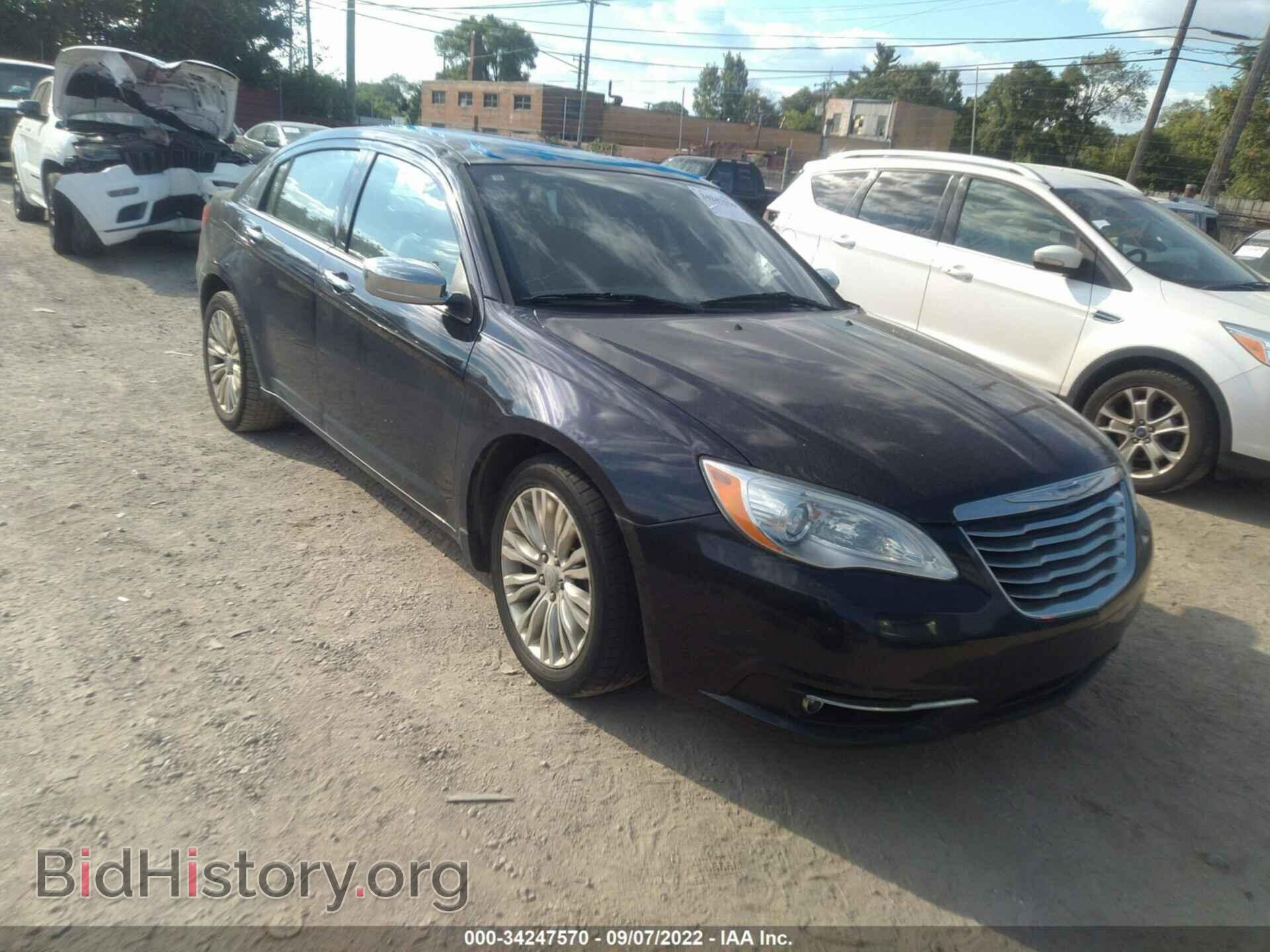 Фотография 1C3CCBCG1CN240291 - CHRYSLER 200 2012