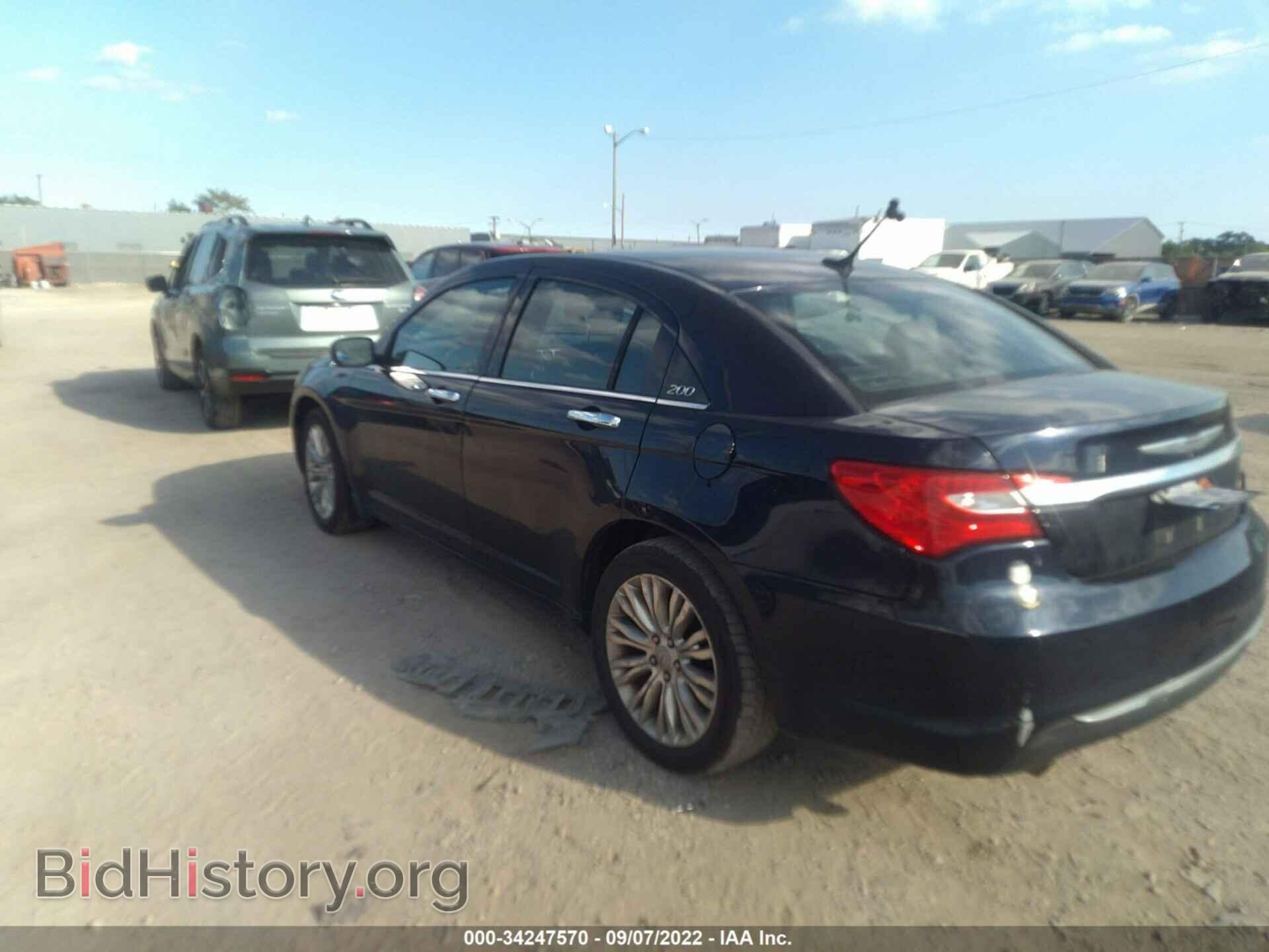 2012 CHRYSLER 200 - VIN: 1C3CCBCG1CN240291 - Фото 3