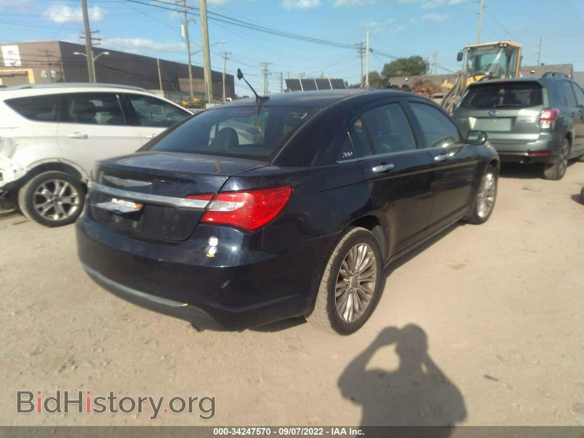 2012 CHRYSLER 200 - VIN: 1C3CCBCG1CN240291 - Фото 4