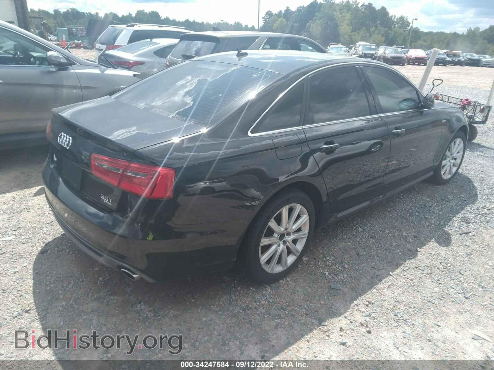 2012 AUDI A6 - VIN: WAUHGAFC2CN113796 - Фото 4