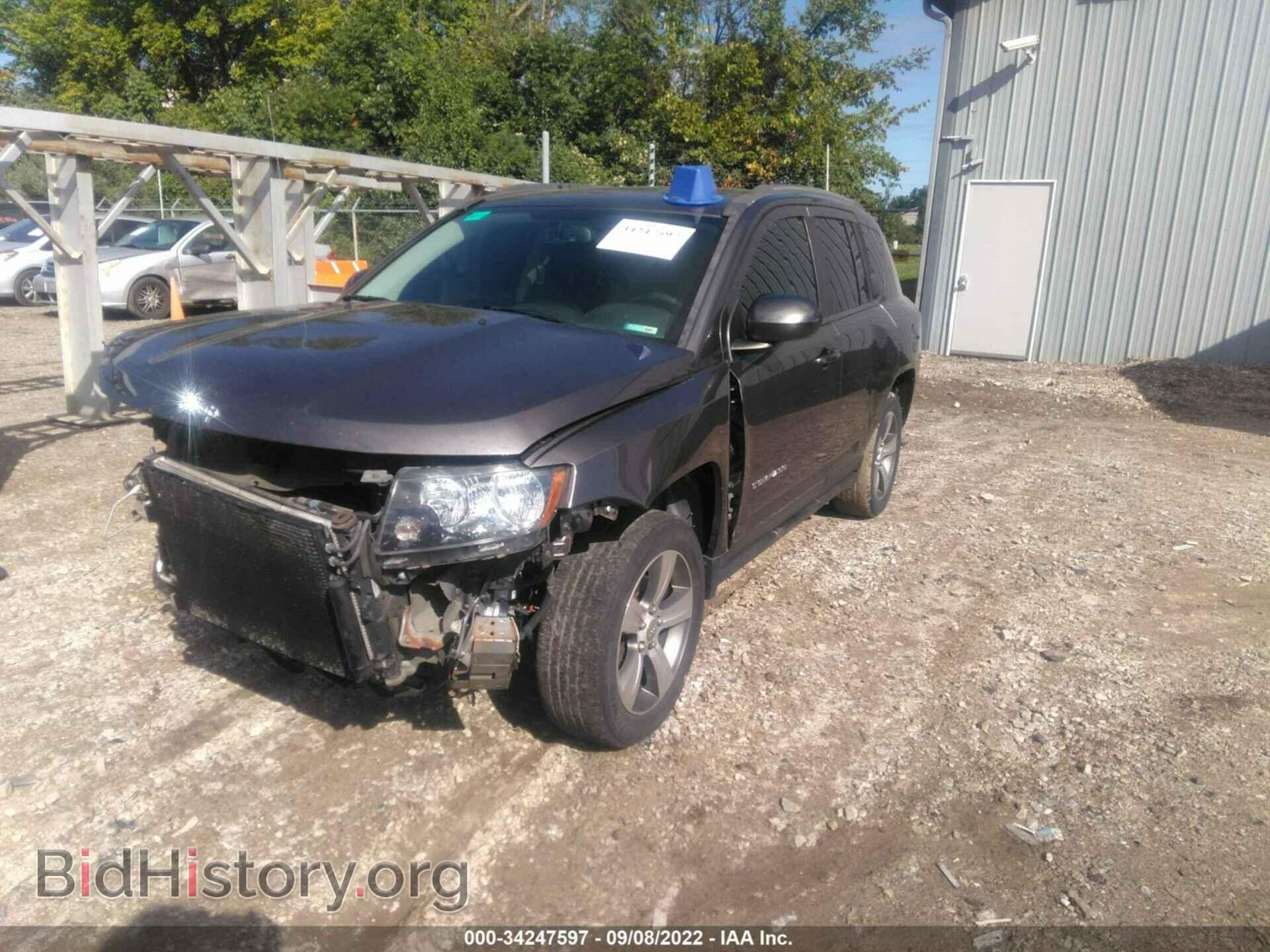 2016 JEEP COMPASS - VIN: 1C4NJCEA8GD783738 - Фото 2