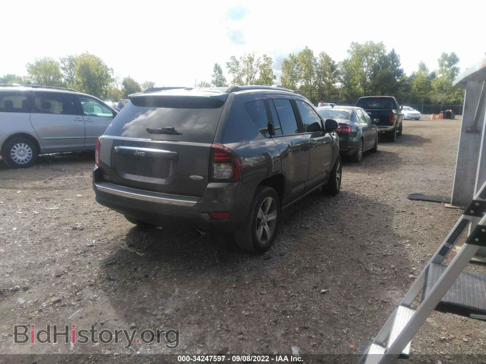 2016 JEEP COMPASS - VIN: 1C4NJCEA8GD783738 - Фото 4
